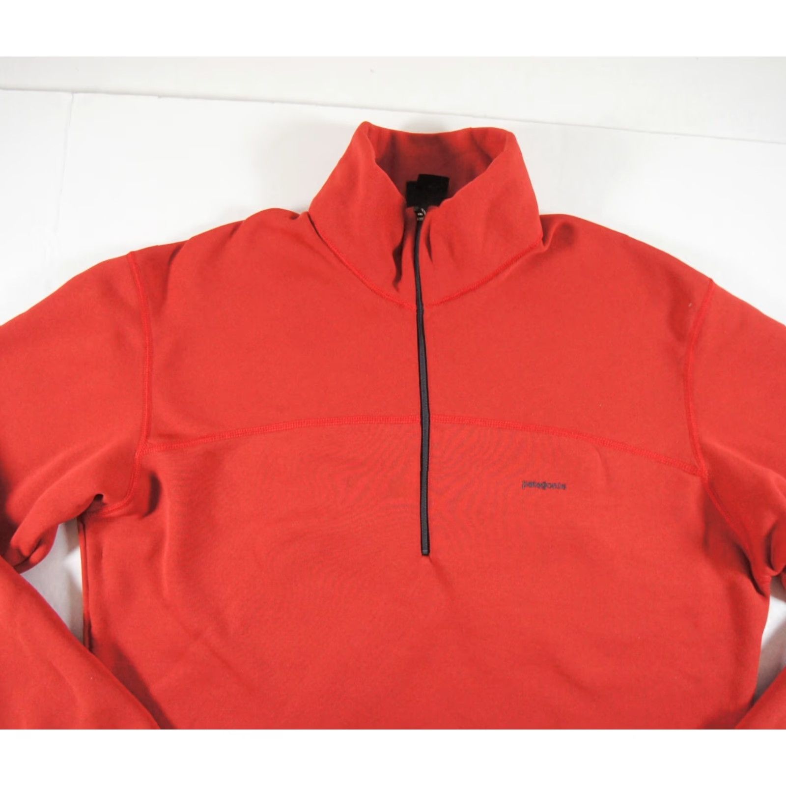 Patagonia Vintage Patagonia Sweater Mens Medium Red 1/4 Zip Capilene Fleece Pullover Adult Size US M / EU 48-50 / 2 - 2 Thumbnail