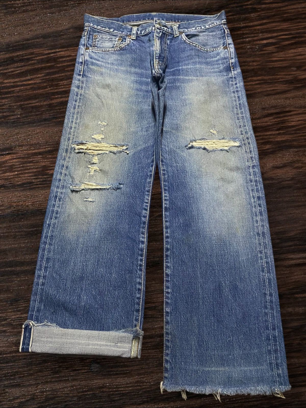 Warehouse Warehouse Mud Wash Selvedge Jeans Size US 32 / EU 48 - 1 Thumbnail