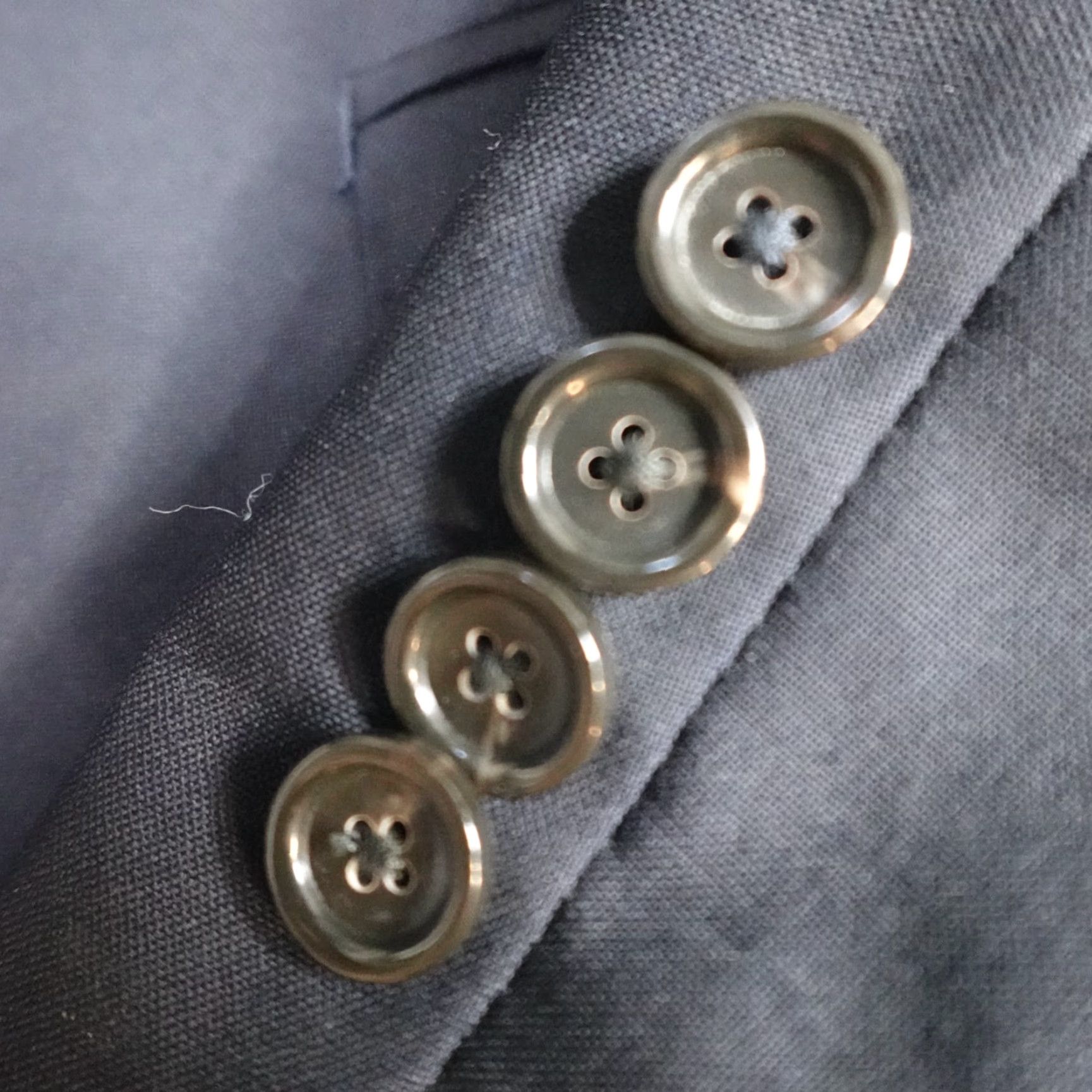 J.Crew J.CREW Jacket 40R Blue Ludlow Loro Piana Sport Coat Notch Lapel Two-Button Single-Breasted Wool Regular Men Style: Tuxedo Vintage: No Size 40R - 2 Thumbnail