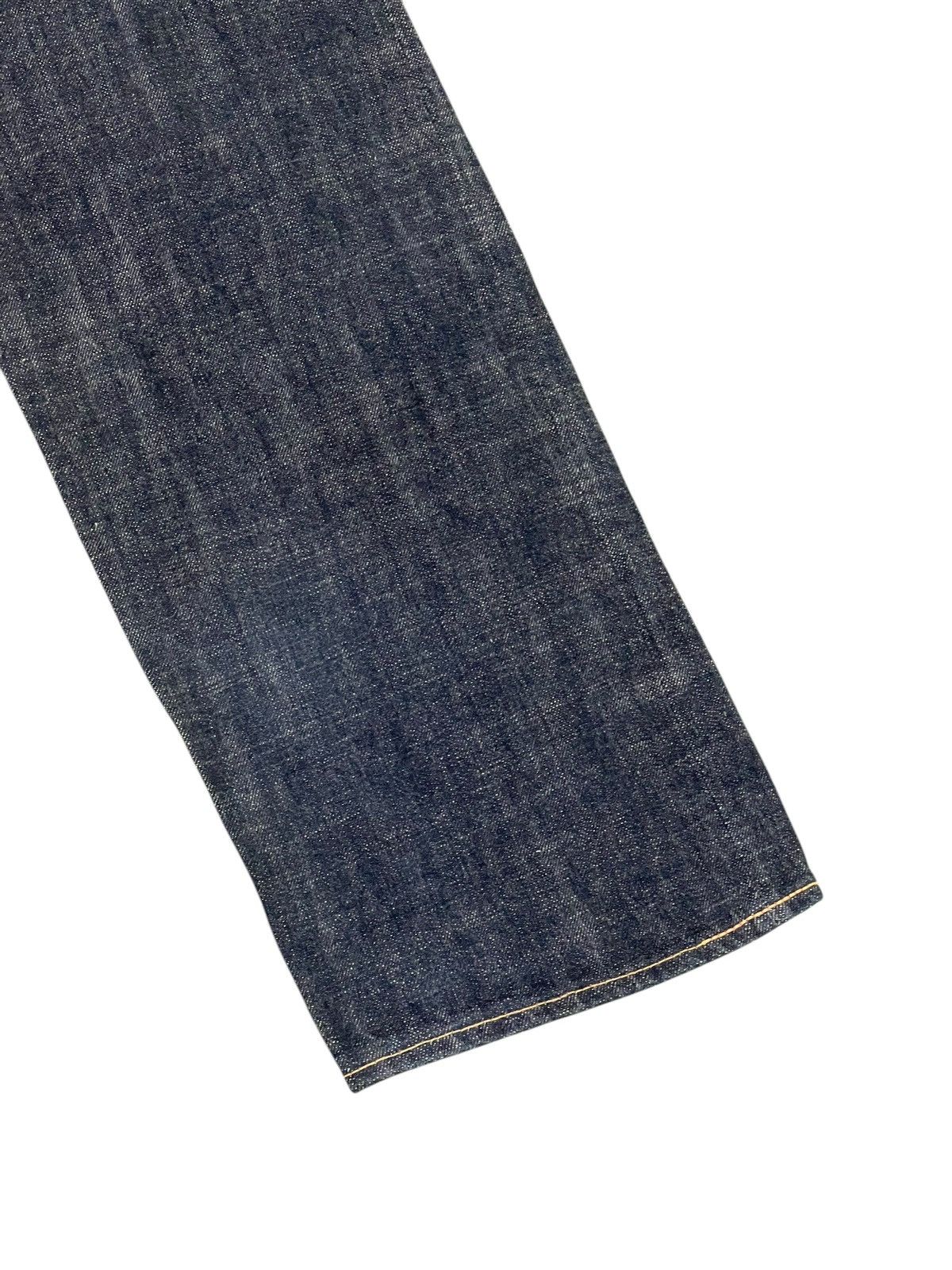 Evisu Wide Loose Jeans Y2K Evisu Yamane Handpainted 3🟦 Size US 33 - 4 Thumbnail