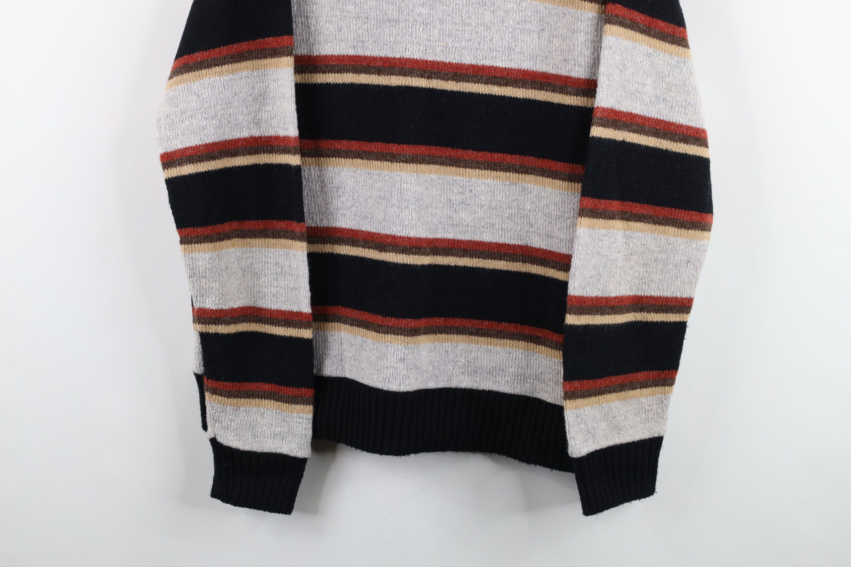 Vintage Vintage 70s Mid Century Modern MCM Block Knit Sweater USA Size XL / US 12-14 / IT 48-50 - 3 Thumbnail