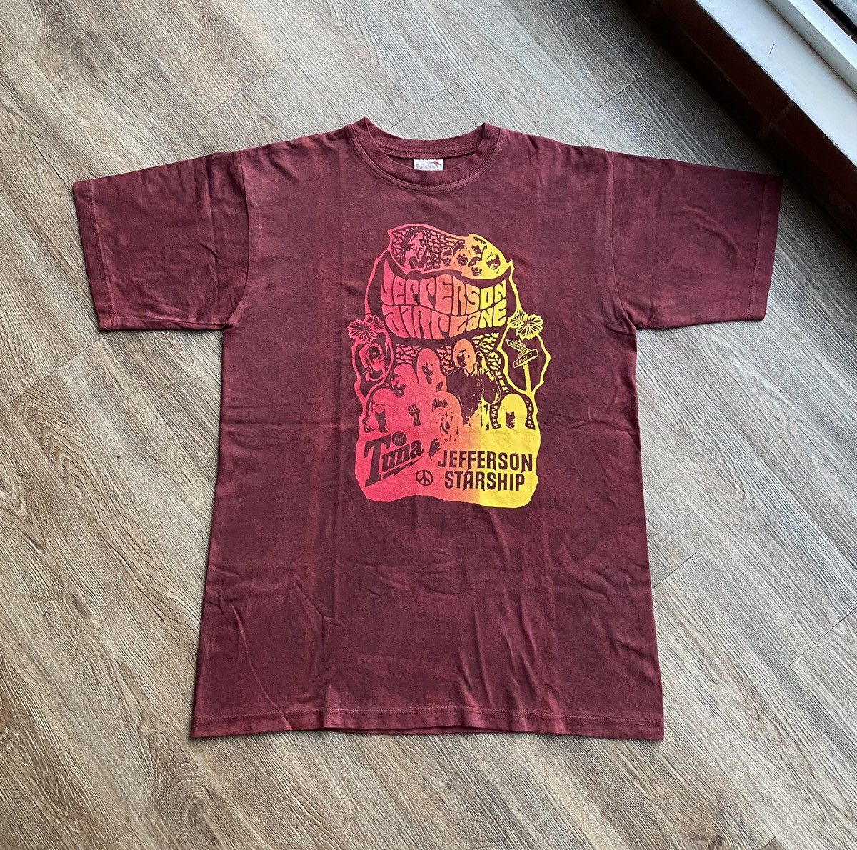 Band Tees × Vintage Vintage Jefferson Airplane Hot Tuna Starship Tour Size US XL / EU 56 / 4 - 1 Thumbnail