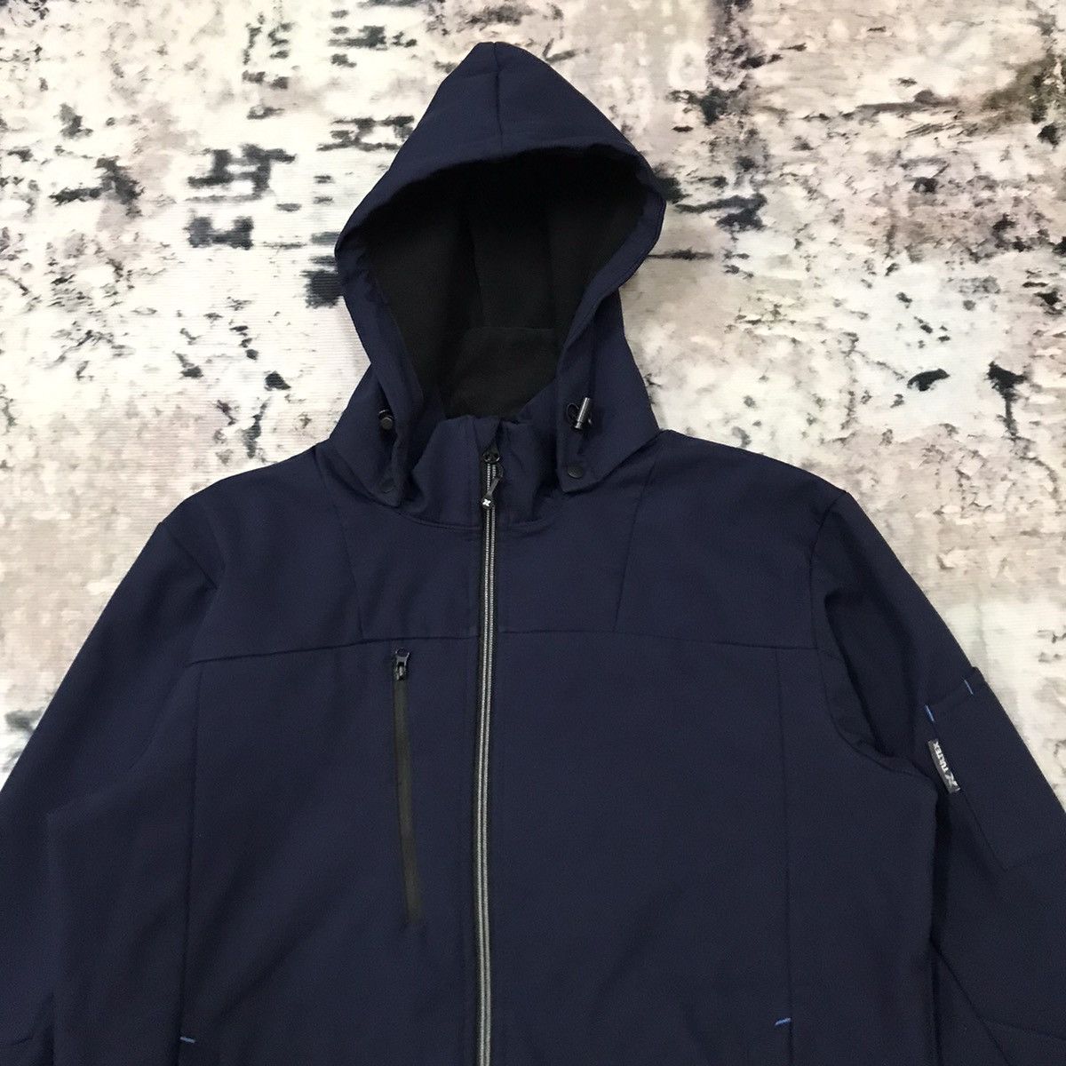 Japanese Brand Tultex Stretchable Elastic Fabric Outdoor Jacket Hoodie Size US M / EU 48-50 / 2 - 2 Thumbnail