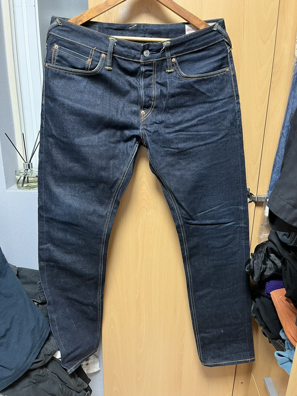 Evisu Evisu denim pants rare Size US 34 / EU 50 - 2 Thumbnail