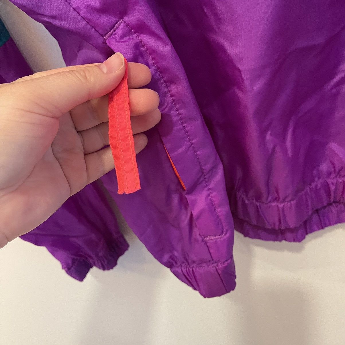 Columbia M VTG 90s Colorblock Anorak Nylon Windbreaker Jacket Size M / US 6-8 / IT 42-44 - 5 Thumbnail