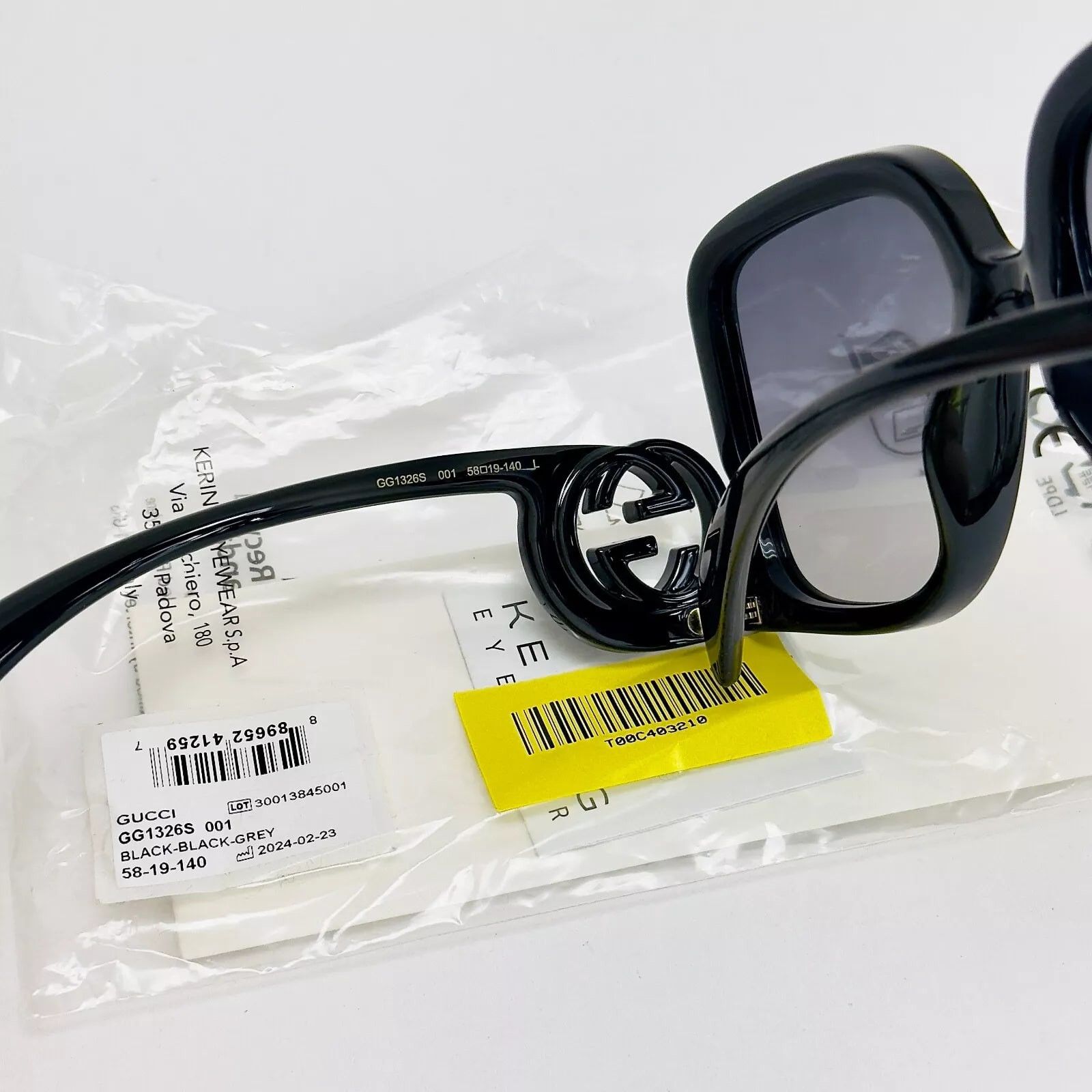Gucci GUCCI Couture 1326 Black GG 001 Fashion Sunglasses GG1326S Size ONE SIZE - 4 Thumbnail