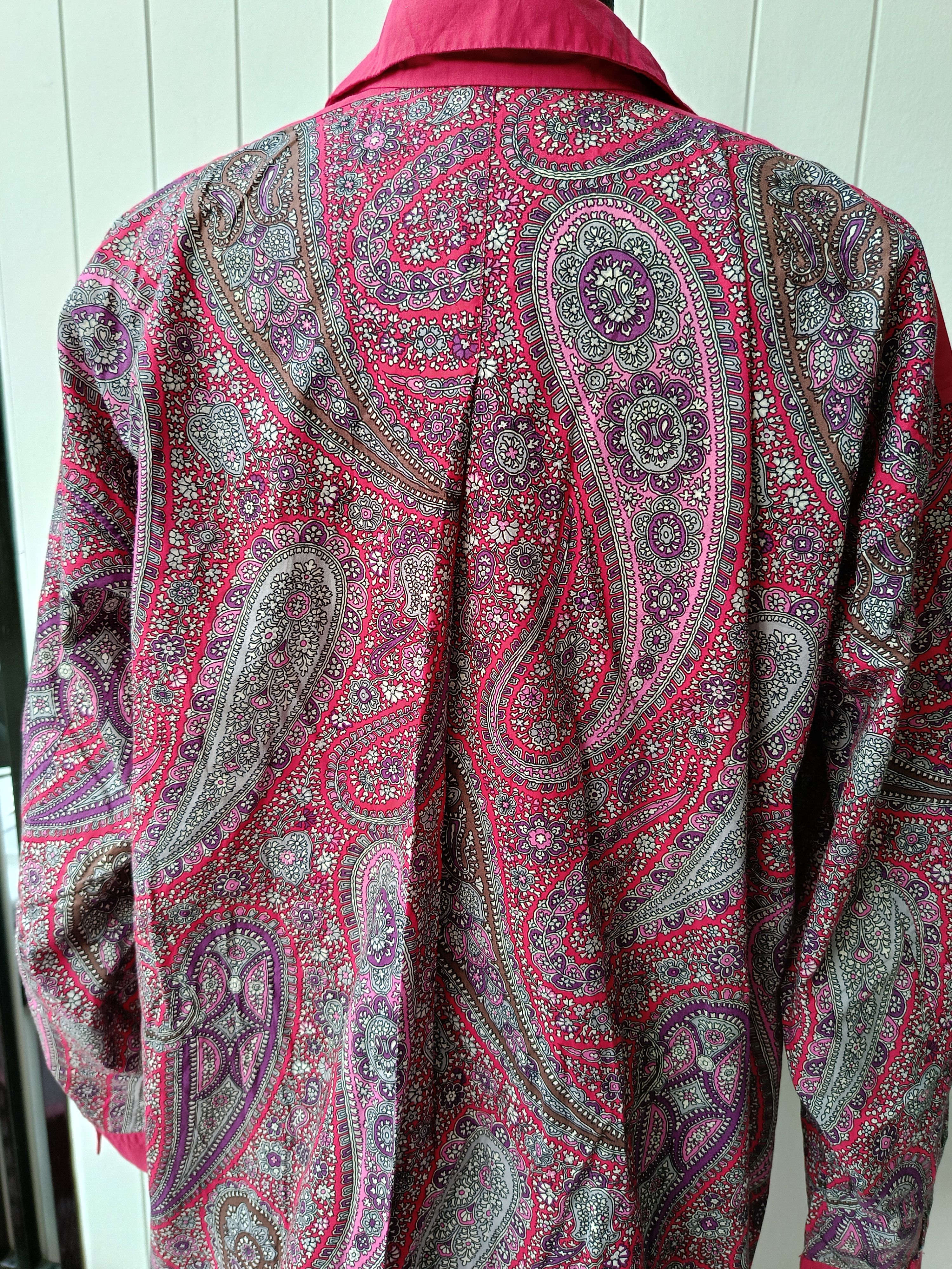 Issey Miyake × Japanese Brand Plantation by Issey Miyake Japan vintage paisley 90s shirt Size US M / EU 48-50 / 2 - 9 Thumbnail