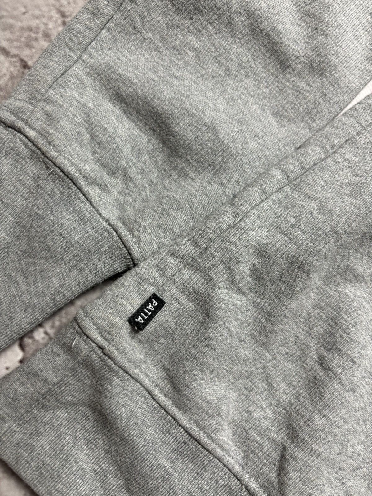 Patta Patta Hoodie logo gray mens Size US M / EU 48-50 / 2 - 10 Thumbnail
