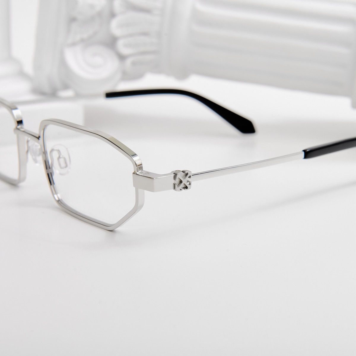 Off-White OFF WHITE STYLE 89 SILVER GLASSES Size ONE SIZE - 3 Thumbnail