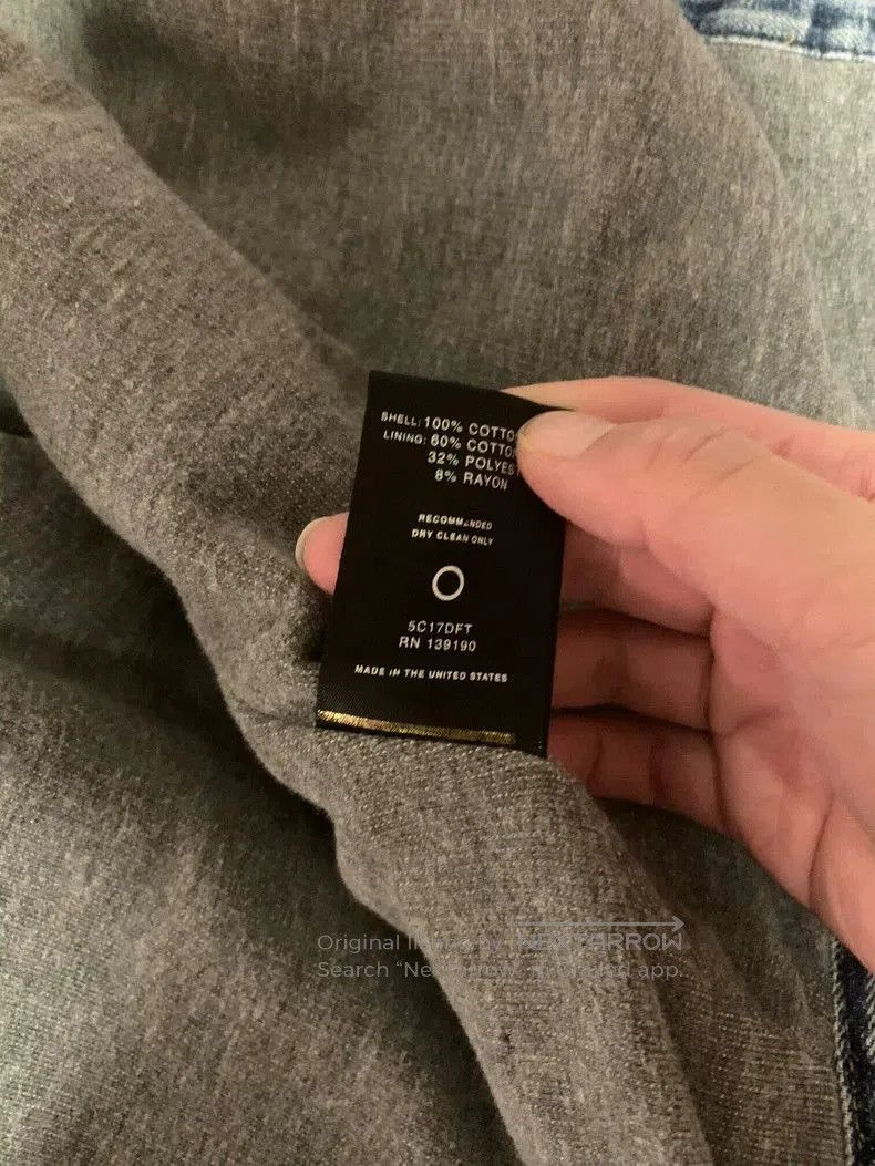 Fear of God Fear of God 5th Denim Hooded Jacket. Size US XL / EU 56 / 4 - 4 Thumbnail