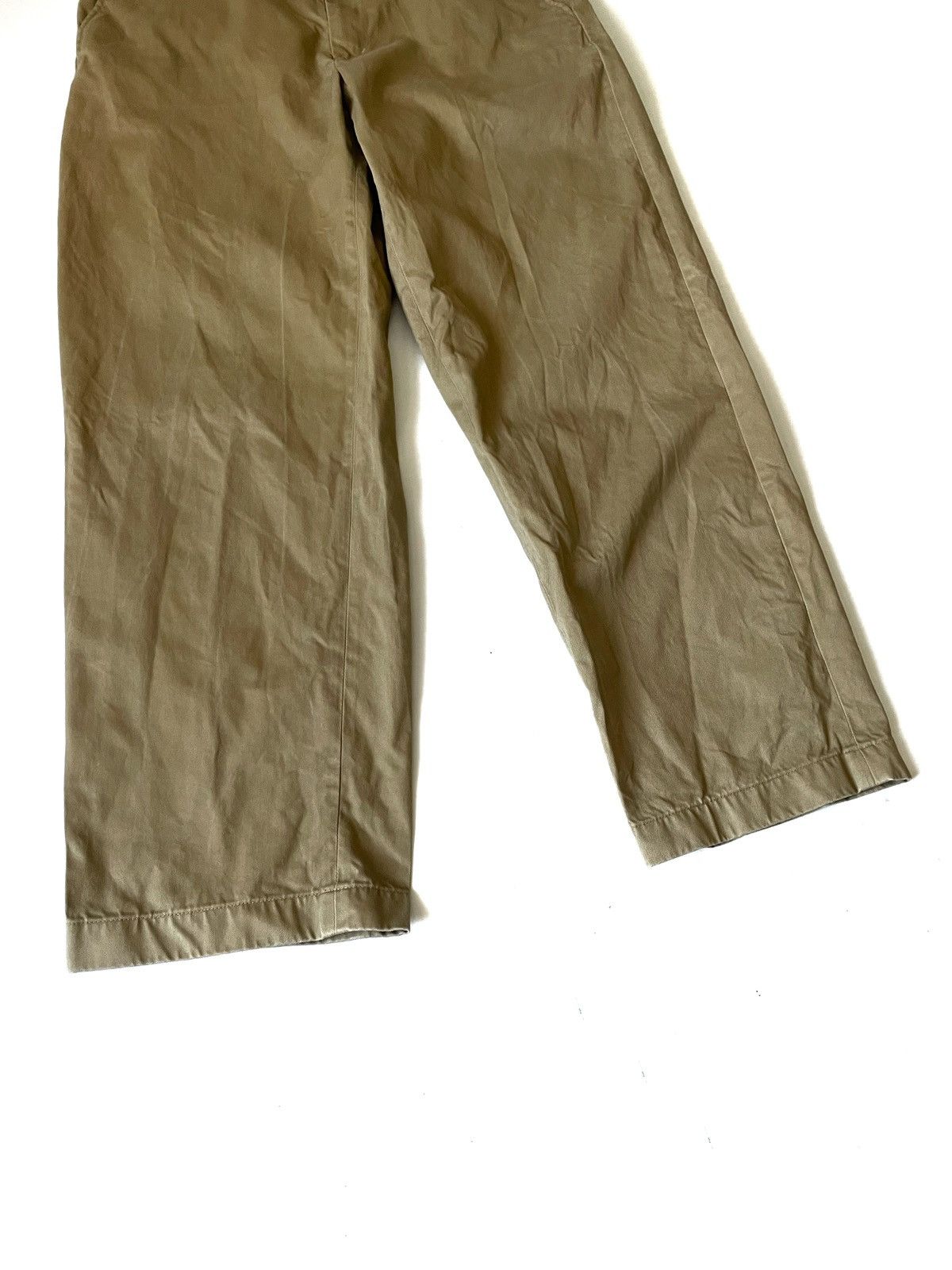 JW Anderson × Uniqlo JW Anderson x Uniqlo Men Straight Beige Pants Size 32 Size US 32 / EU 48 - 2 Thumbnail