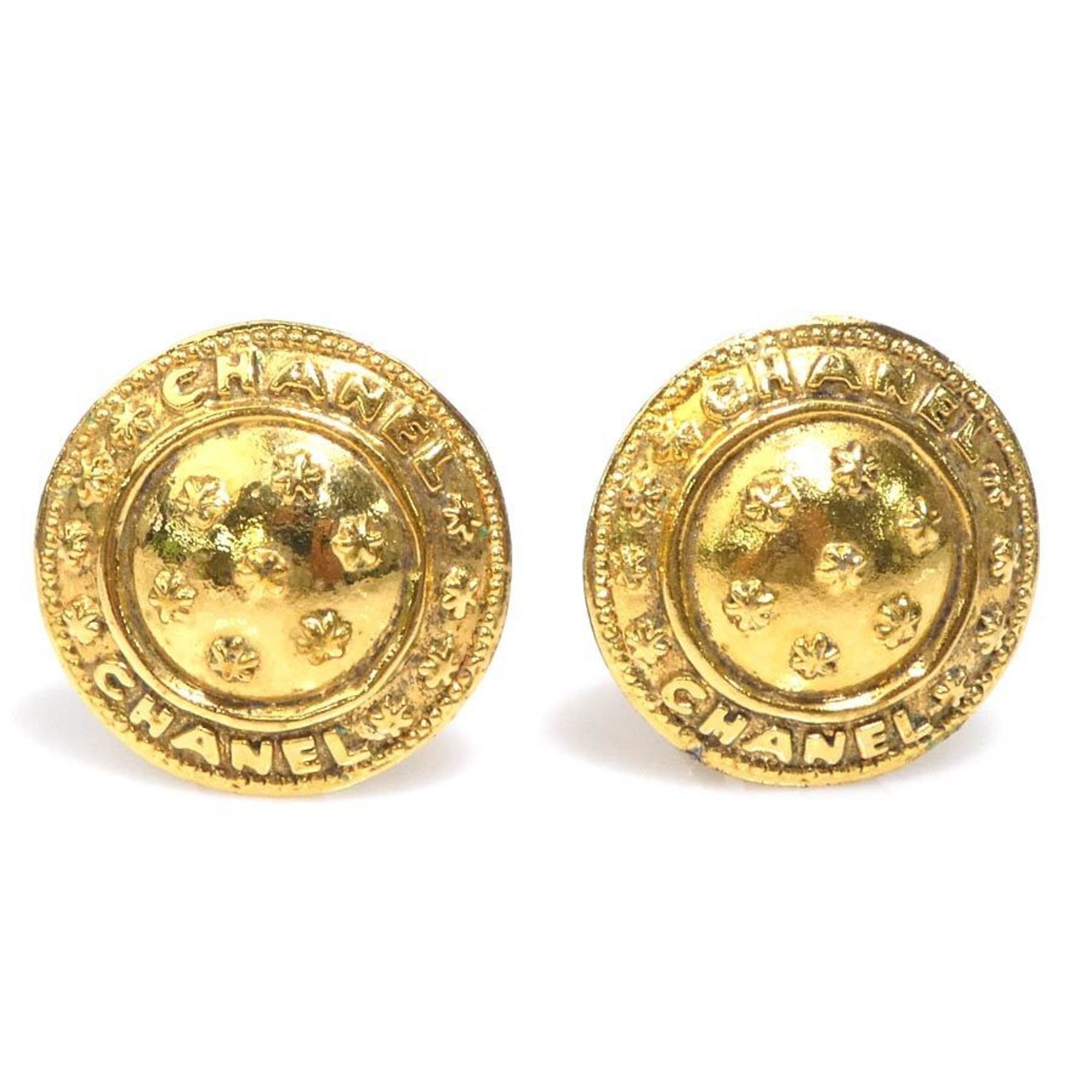 Chanel CHANEL Metal Gold Earrings for Women e60943g Size ONE SIZE - 1 Thumbnail