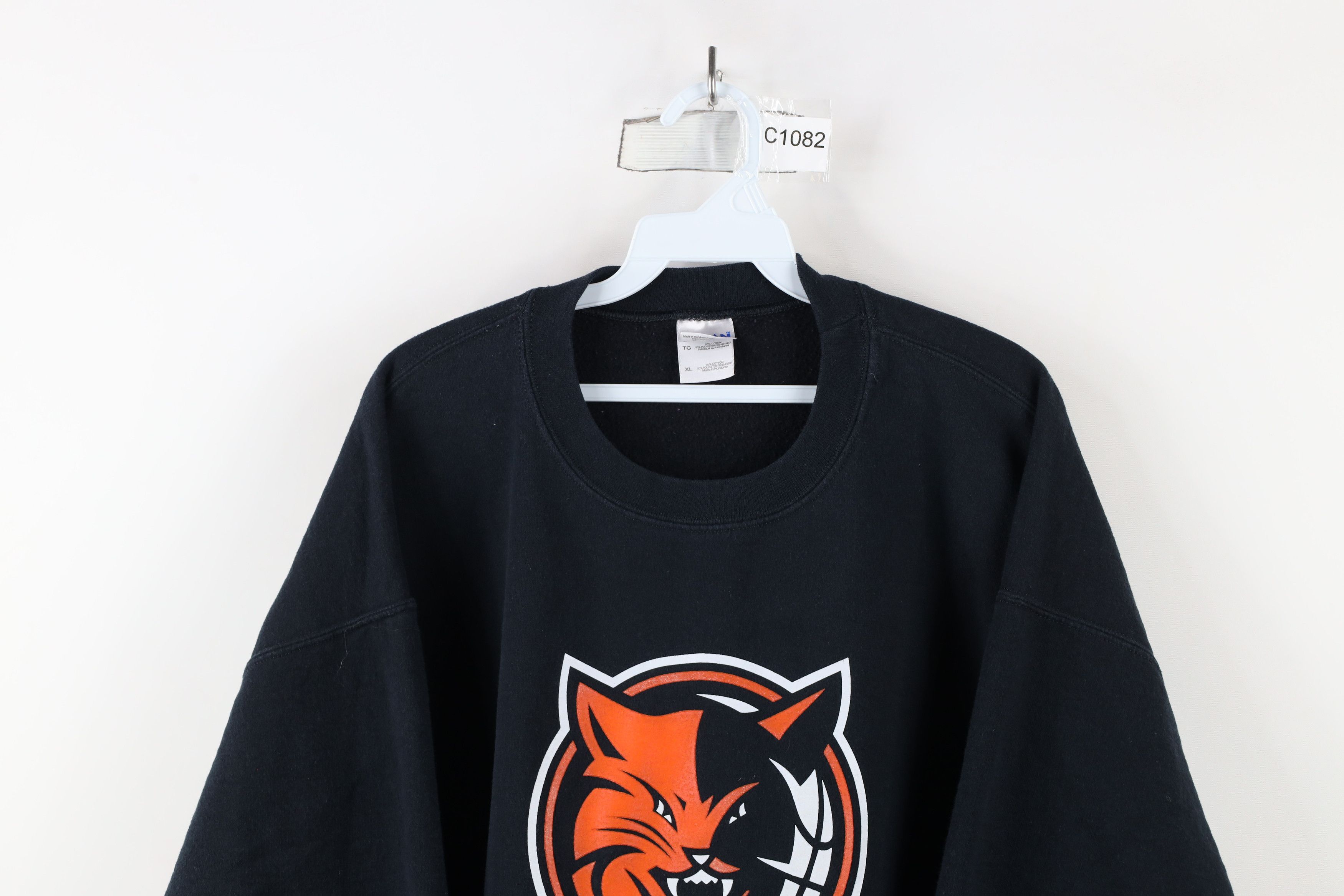 Vintage Vintage Y2K Bobcats Basketball Crewneck Sweatshirt Black Size US XL / EU 56 / 4 - 2 Thumbnail