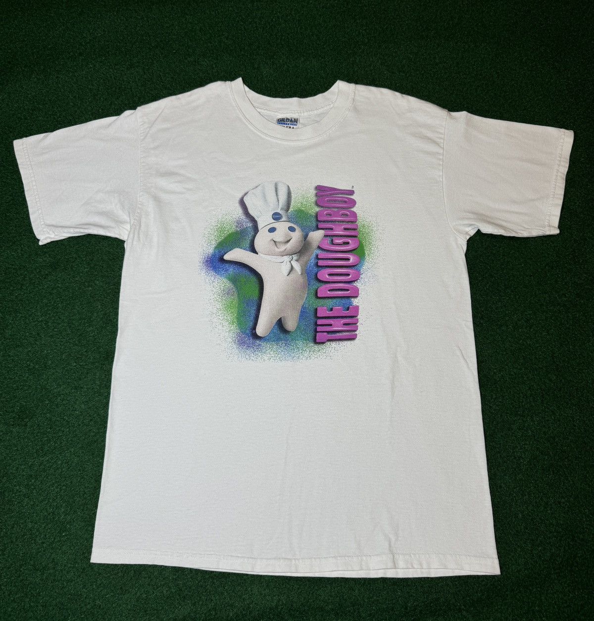 Vintage Vintage 90s Y2K Pillsbury Doughboy Supreme Fall 2022 T Shirt Size US L / EU 52-54 / 3 - 1 Thumbnail