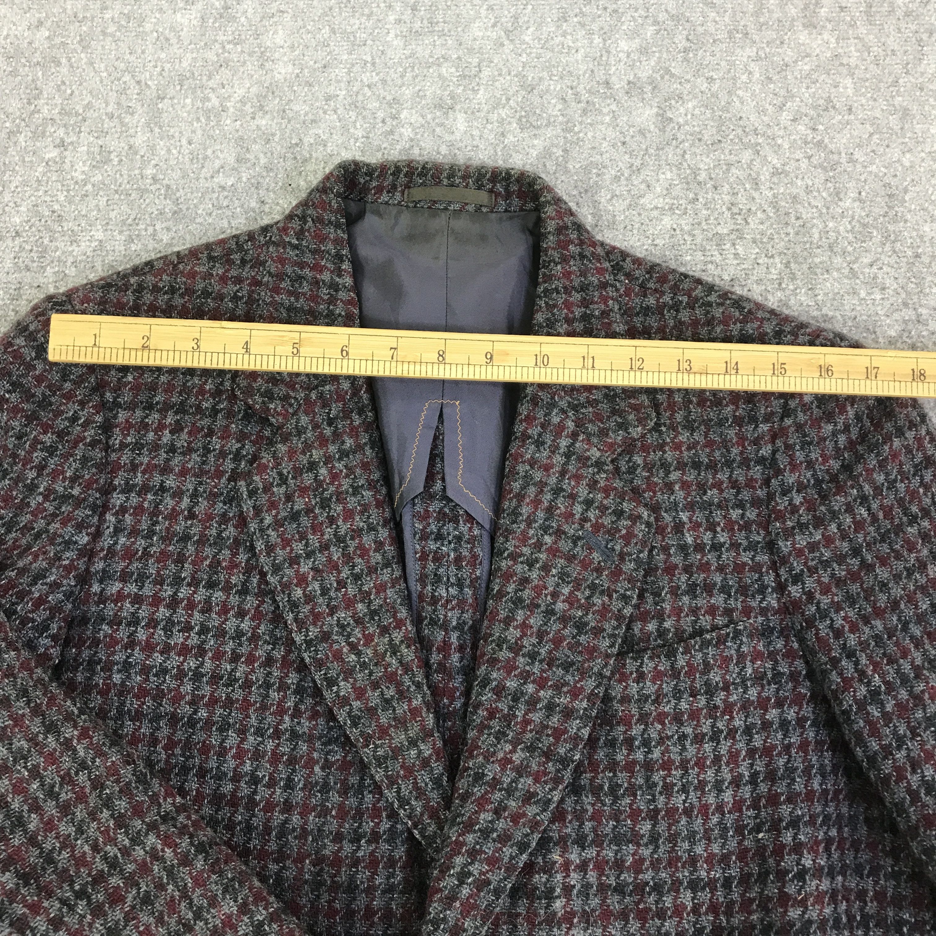 Harris Tweed harris tweed Classic Wool Blazer Coat jacket K115B18 Size US M / EU 48-50 / 2 - 5 Thumbnail