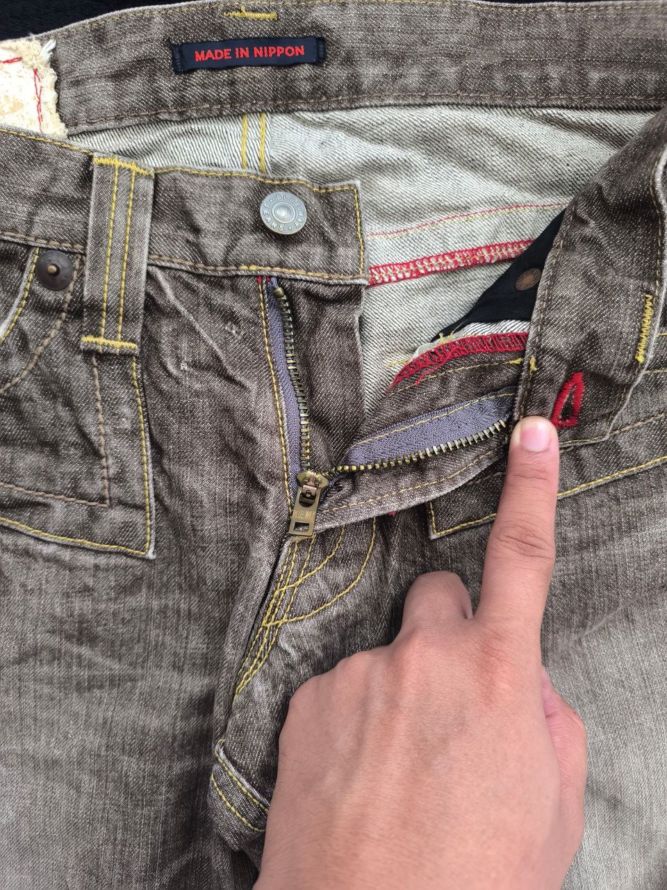 Japanese Brand Blueway Flared Denim Size US 32 / EU 48 - 8 Thumbnail