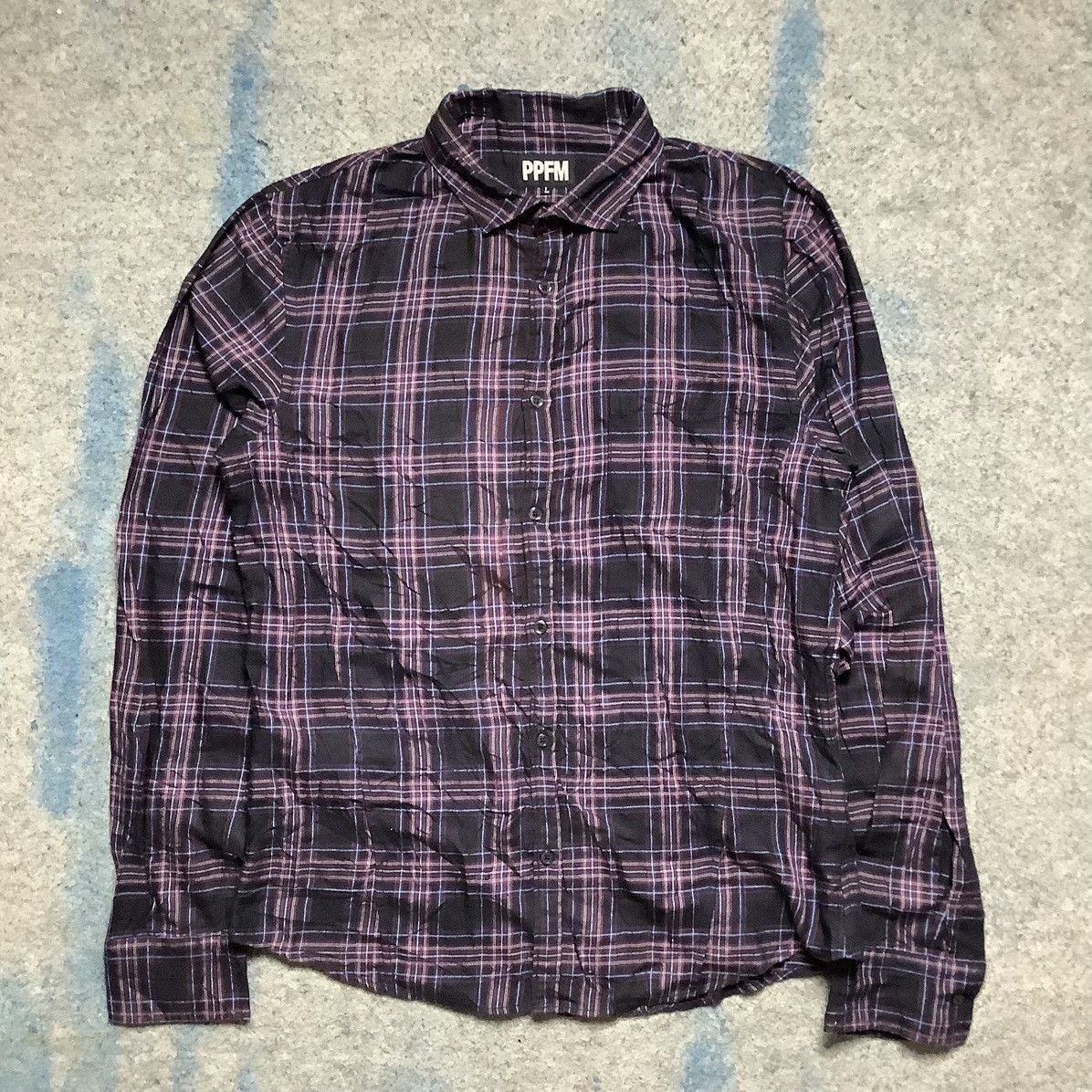 Flannel × Japanese Brand × PPFM PPFM Shirt Flannel Size US M / EU 48-50 / 2 - 1 Thumbnail