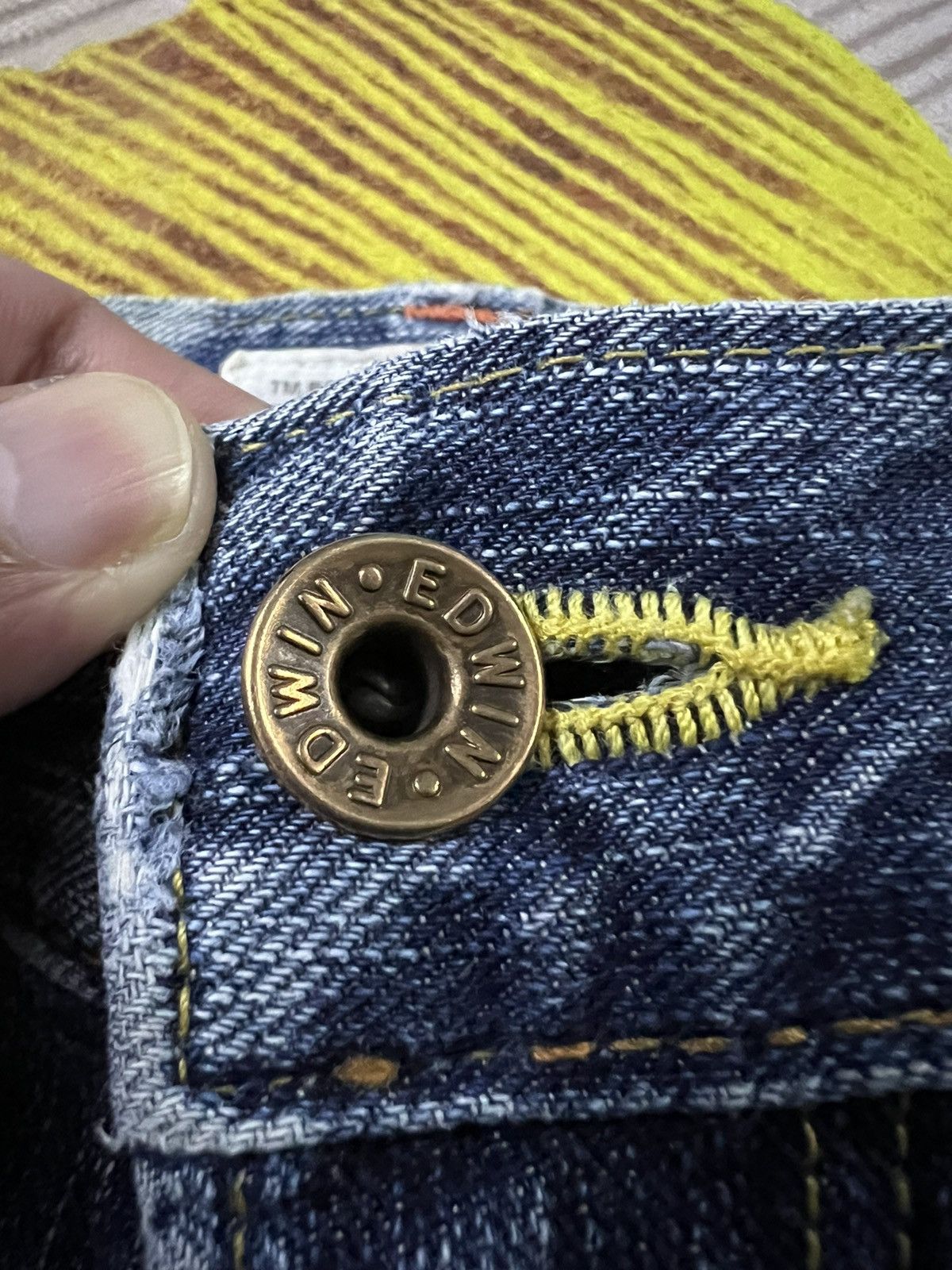 Edwin × If Six Was Nine × Japanese Brand 💥FLARE💥 VINTAGE EDWIN 505 DISTRESSED JEANS VERY RARE Size US 29 - 5 Thumbnail