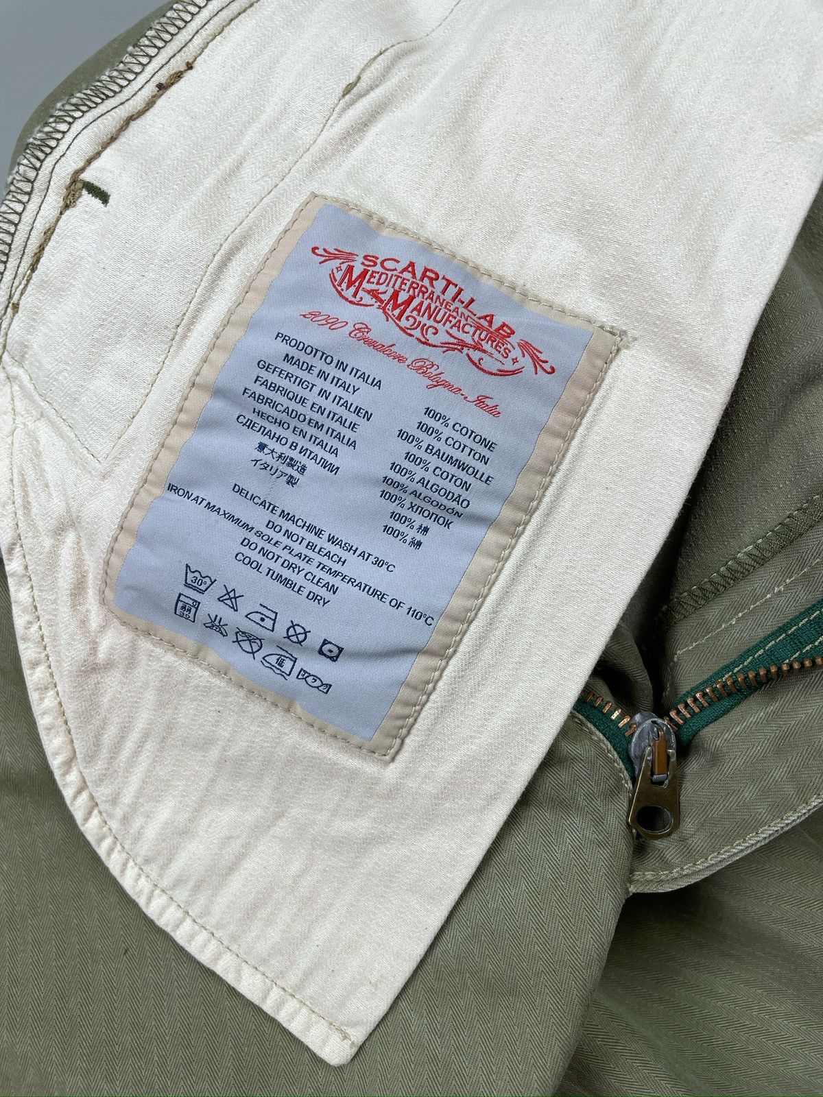 Scarti-Lab SCARTI-LAB Army Herringbone Military Japanese Pants Size 38 Size US 38 / EU 54 - 24 Thumbnail