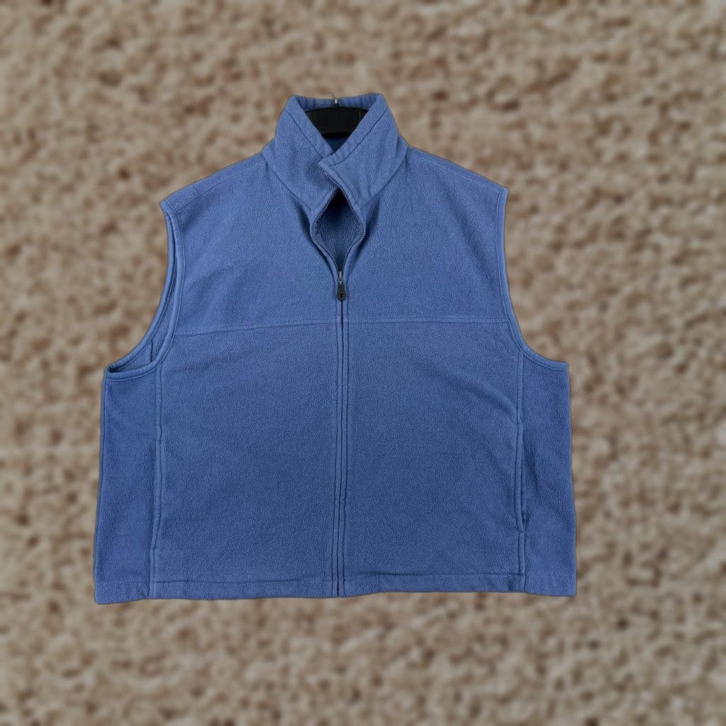 Greats Great Northwest Vest Women s 2XL XXL Blue Full Zip Polyester Fleece Pockets Size XXL / US 16-18 / IT 52-54 - 1 Thumbnail