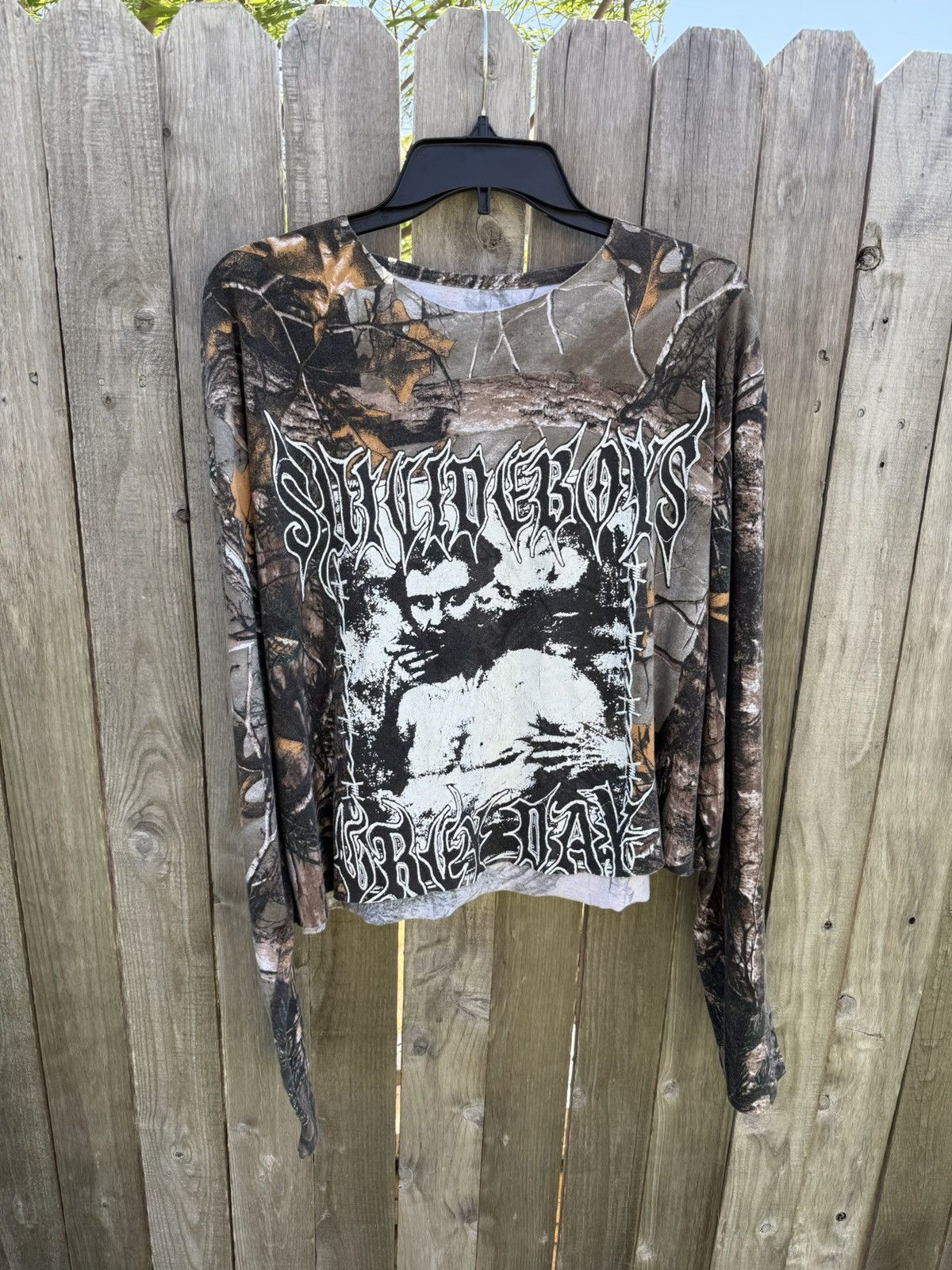 G59 Records $uicideboy$ Grey Day GreyFiveNine Records Longsleeve Tshirt Size US L / EU 52-54 / 3 - 1 Thumbnail