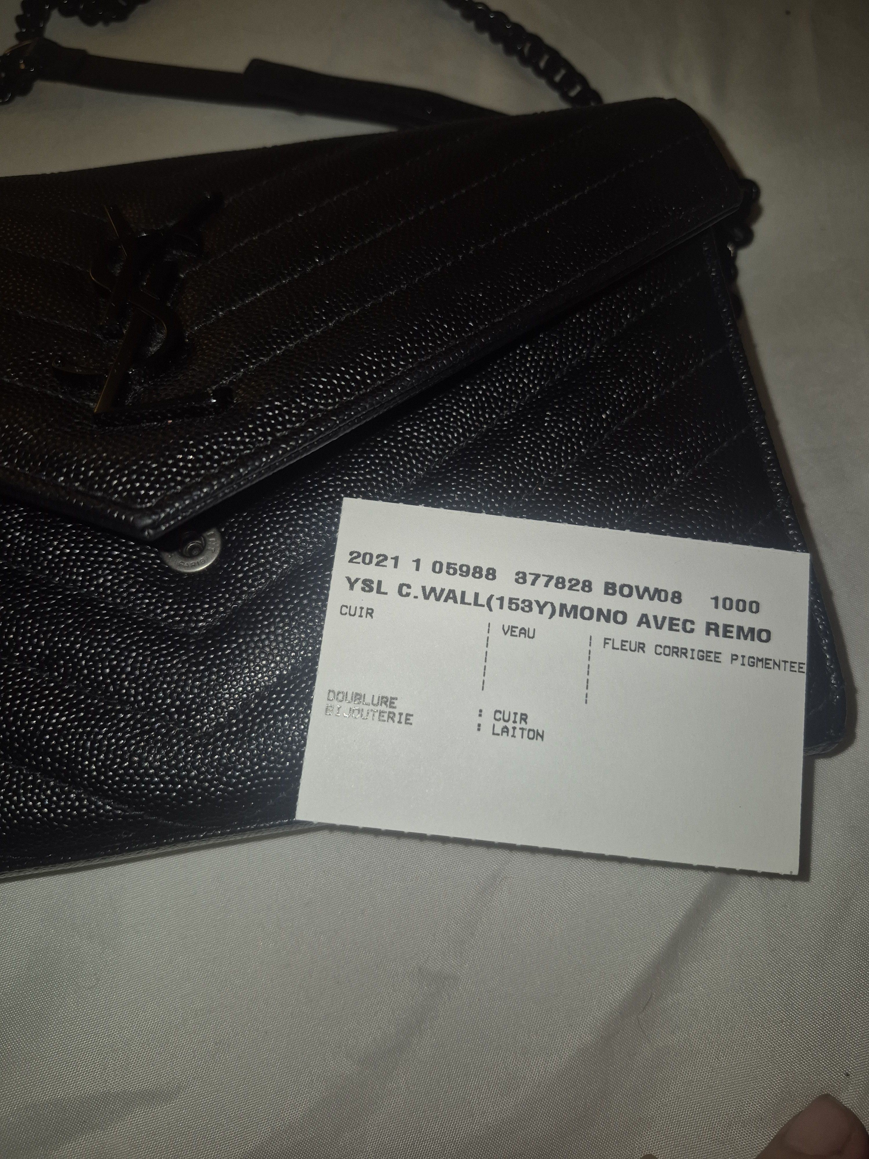 YSL CASSANDRA ENVELOPE BAG