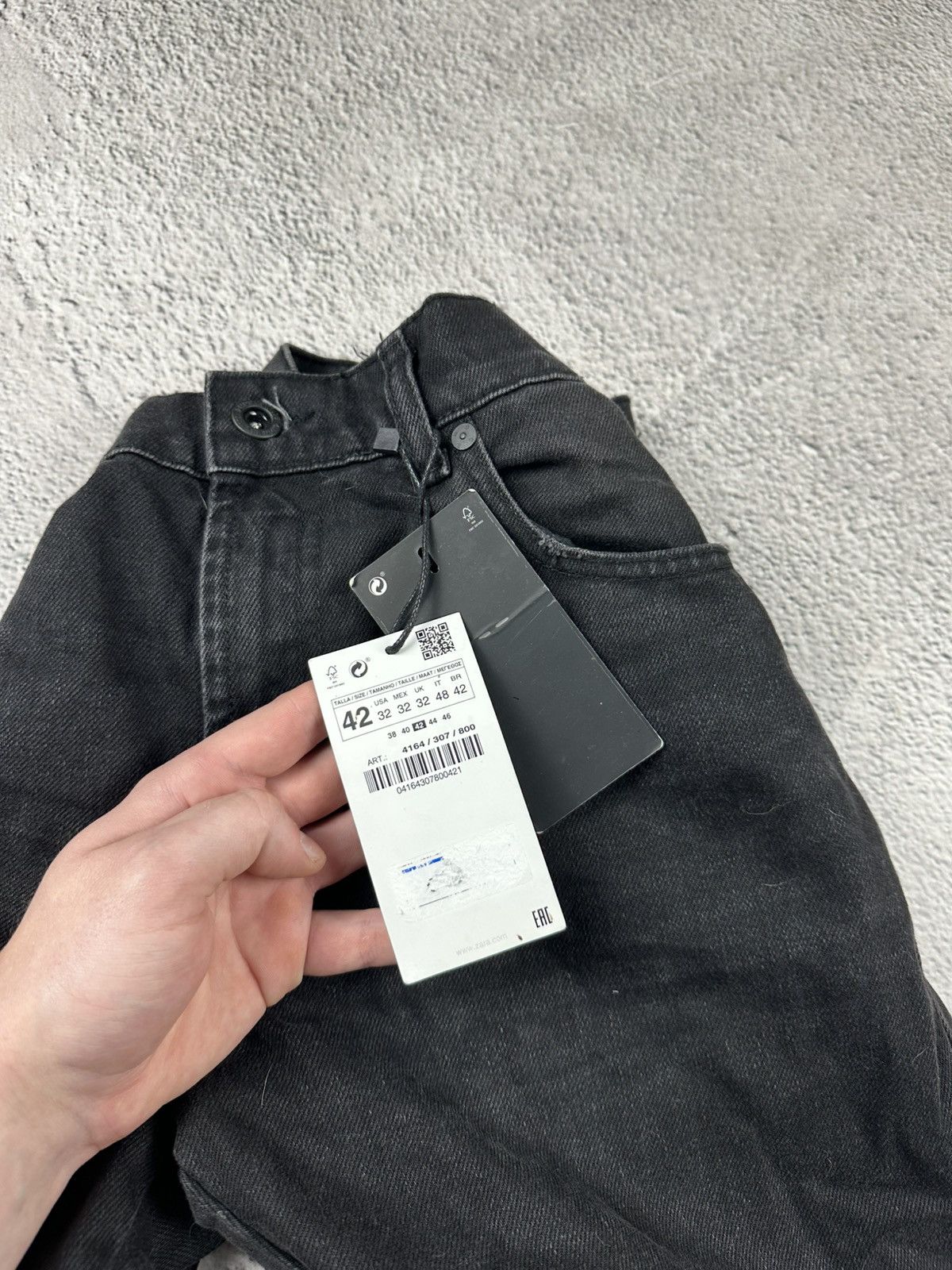 Japanese Brand Denim Slim Fit Jeans Balmain Style Hype Y2K Drill Style Size US 32 / EU 48 - 10 Thumbnail
