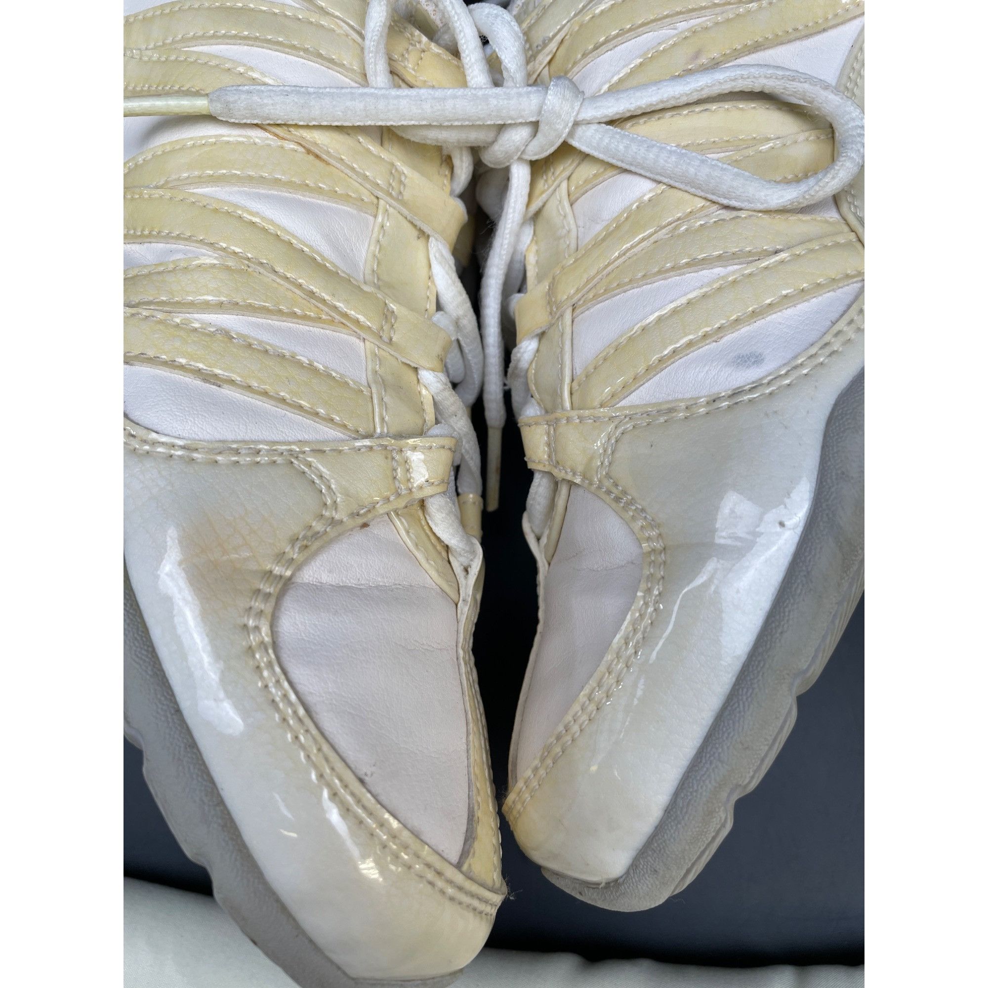 Nike Nike Women's White/Beige Sneakers/Cheer Shoes Size 8 SKU 548 Size US 8 / IT 38 - 9 Thumbnail