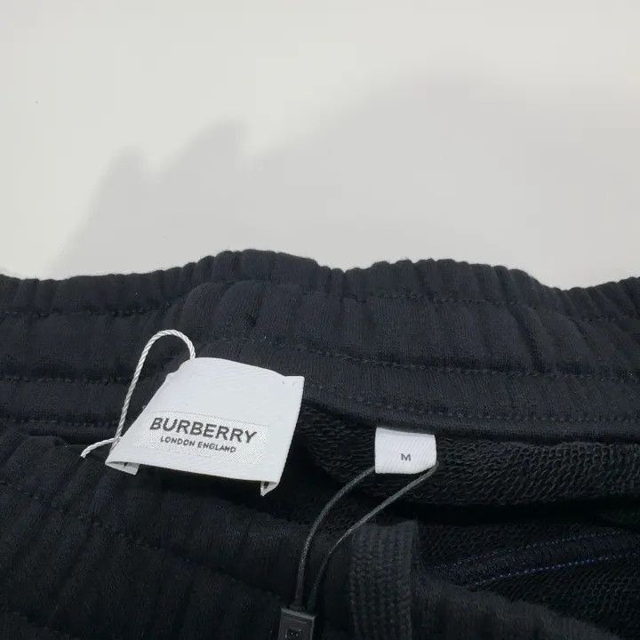 Burberry Burberry Burberry Logo Black Sports Pants for Men-2507 Size US 27 - 4 Thumbnail