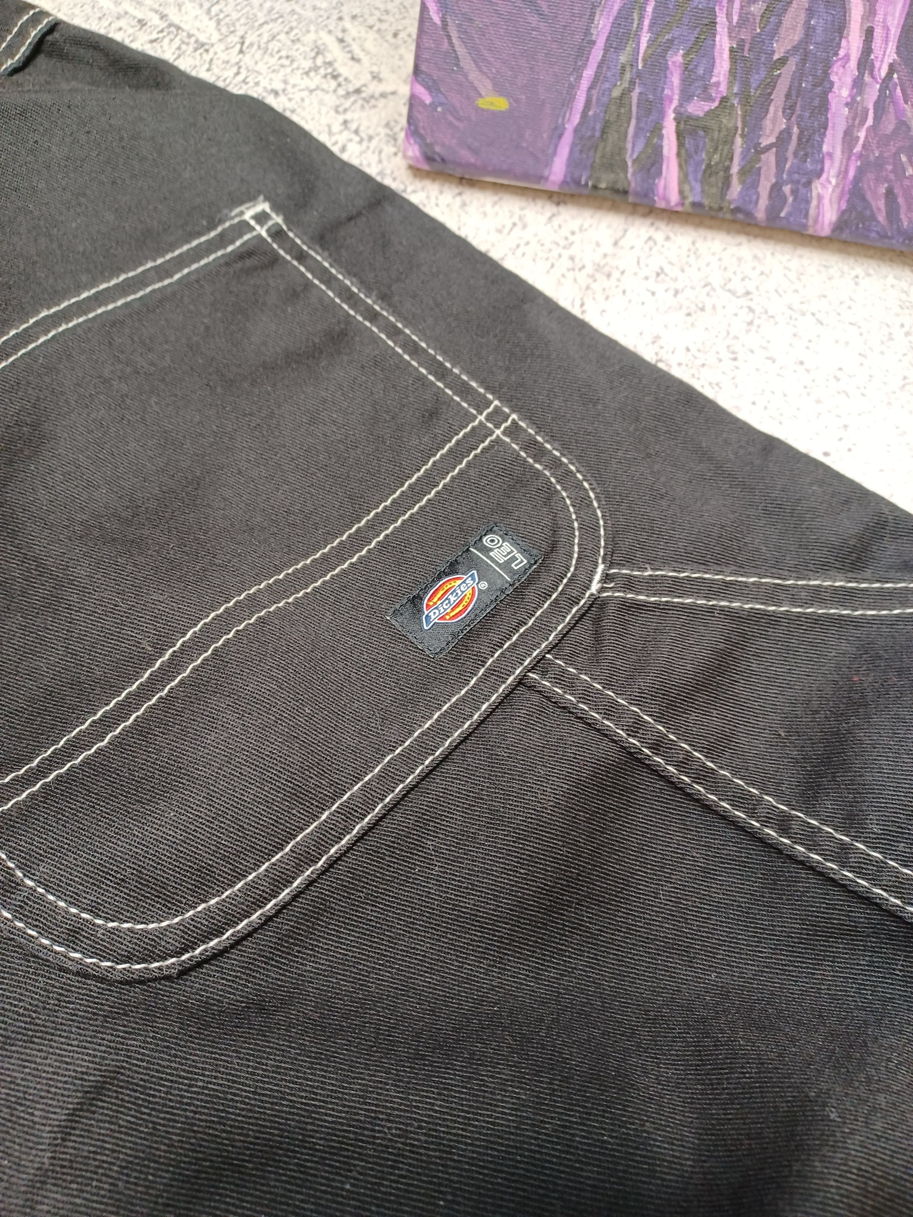 Dickies Dickies LEO X DICKIES Pant Black - Pantaloni Donna Neri Size 28" / US 6 / IT 42 - 5 Thumbnail