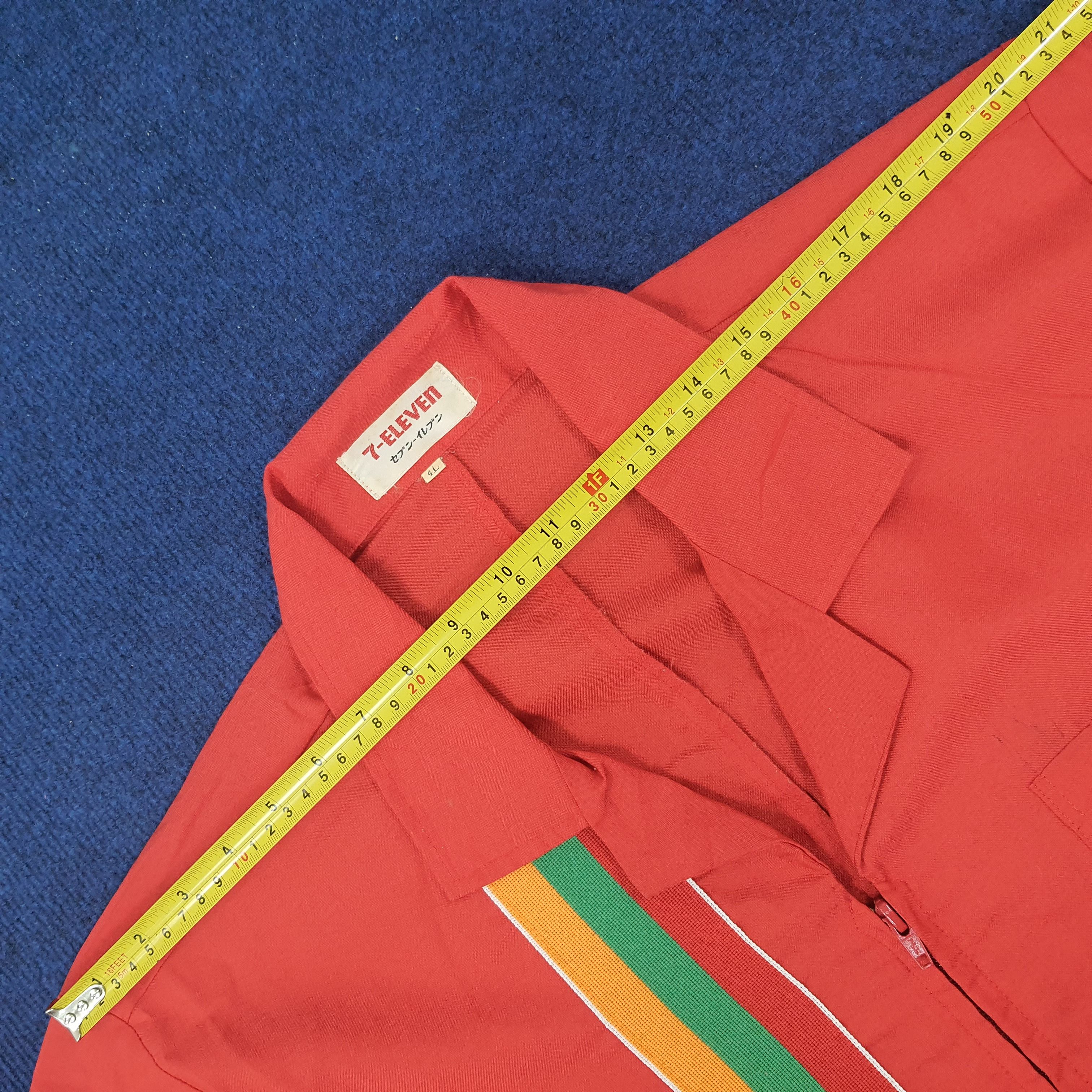 Japanese Brand × Vintage Vintage 7 Eleven Japan Worker Staff Uniform Jacket C219N59 Size US XL / EU 56 / 4 - 8 Thumbnail