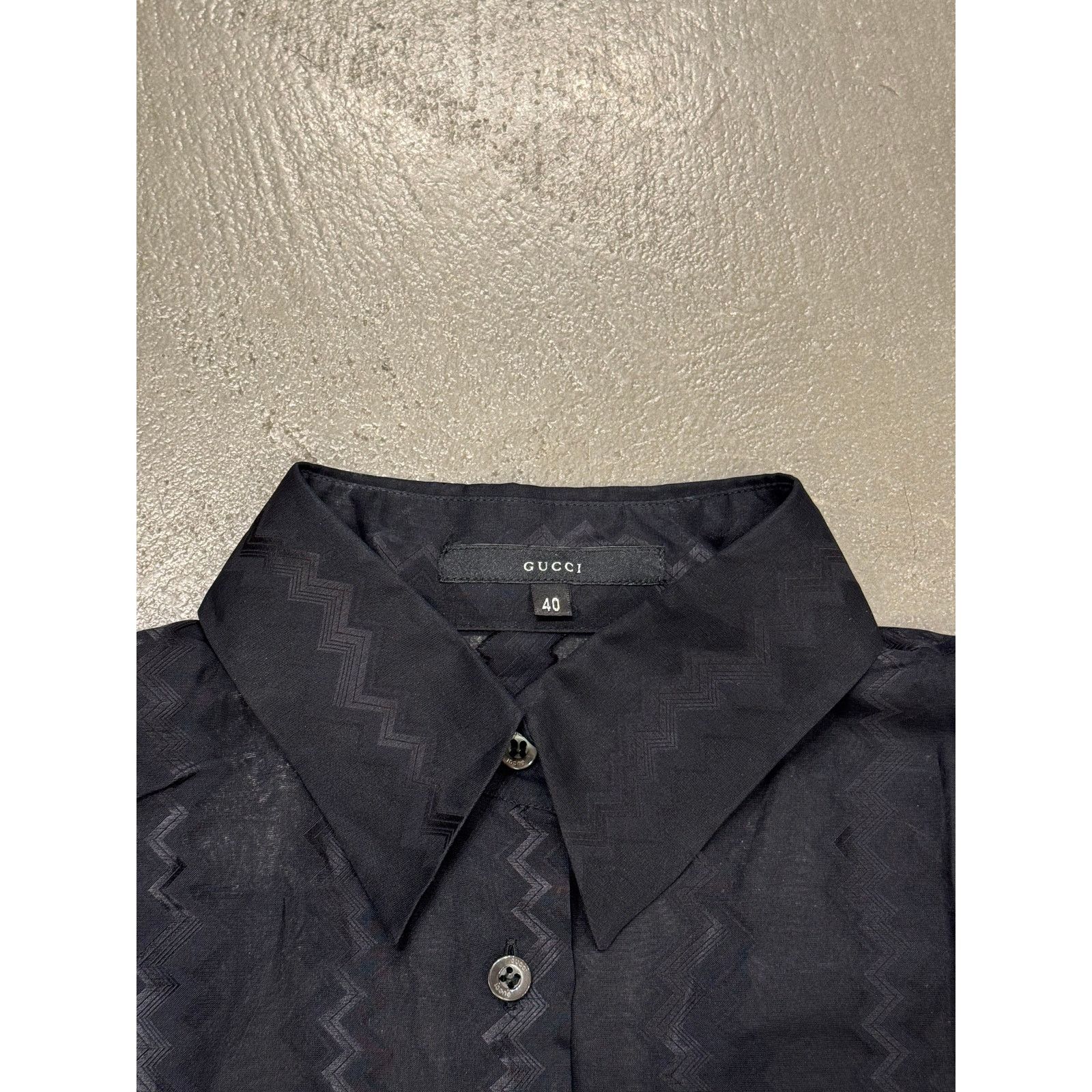 Gucci 2001 Gucci by Tom Ford silk stripe shirt Size S / US 4 / IT 40 - 3 Thumbnail