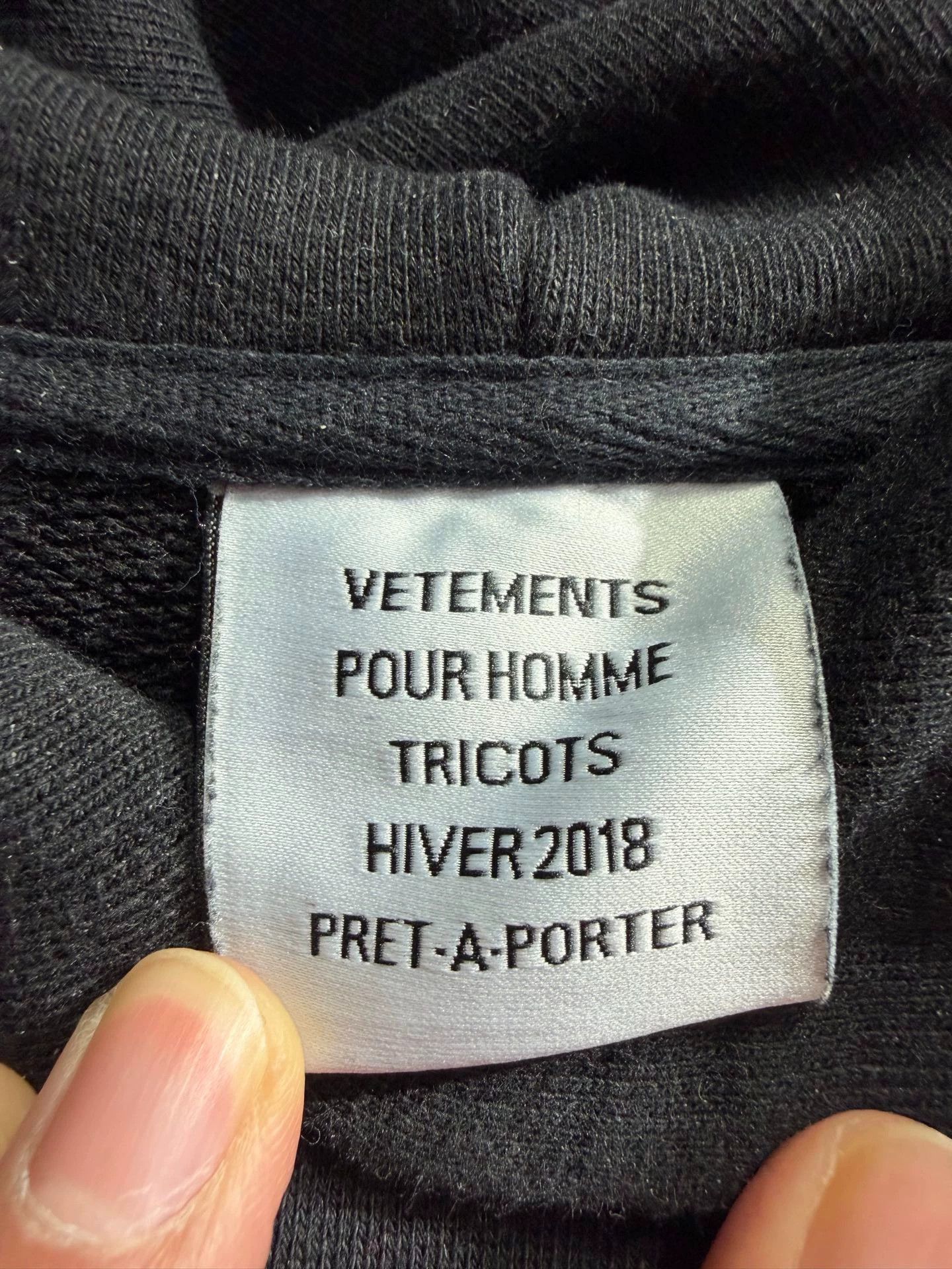Vetements Vetements Archive: Rammstein lead singer's printed hoodie Size US XS / EU 42 / 0 - 5 Thumbnail
