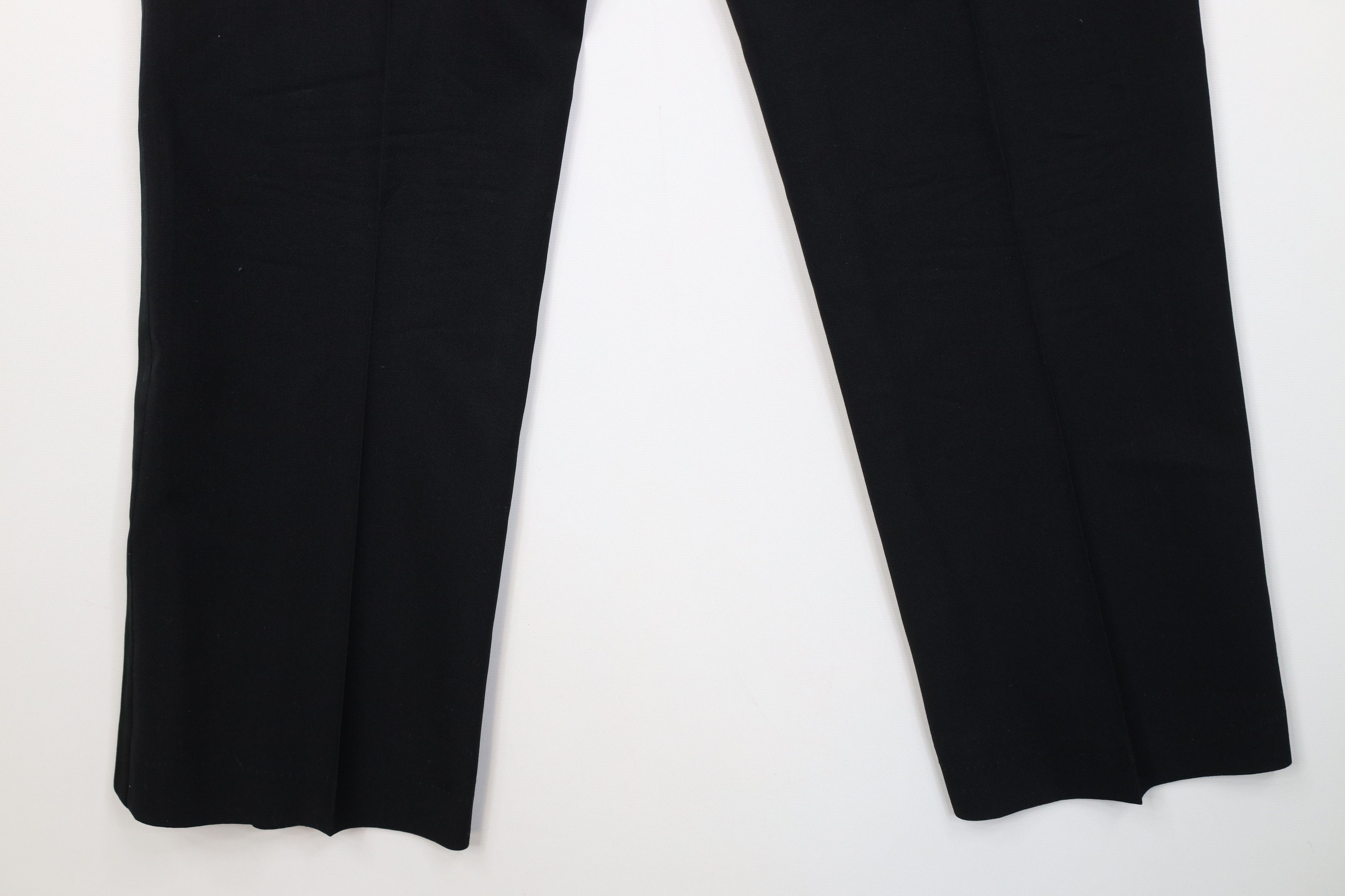 Vintage Vintage 50s 60s Flared Rayon Gabardine Wool Tuxedo Pants USA Size US 34 / EU 50 - 15 Thumbnail