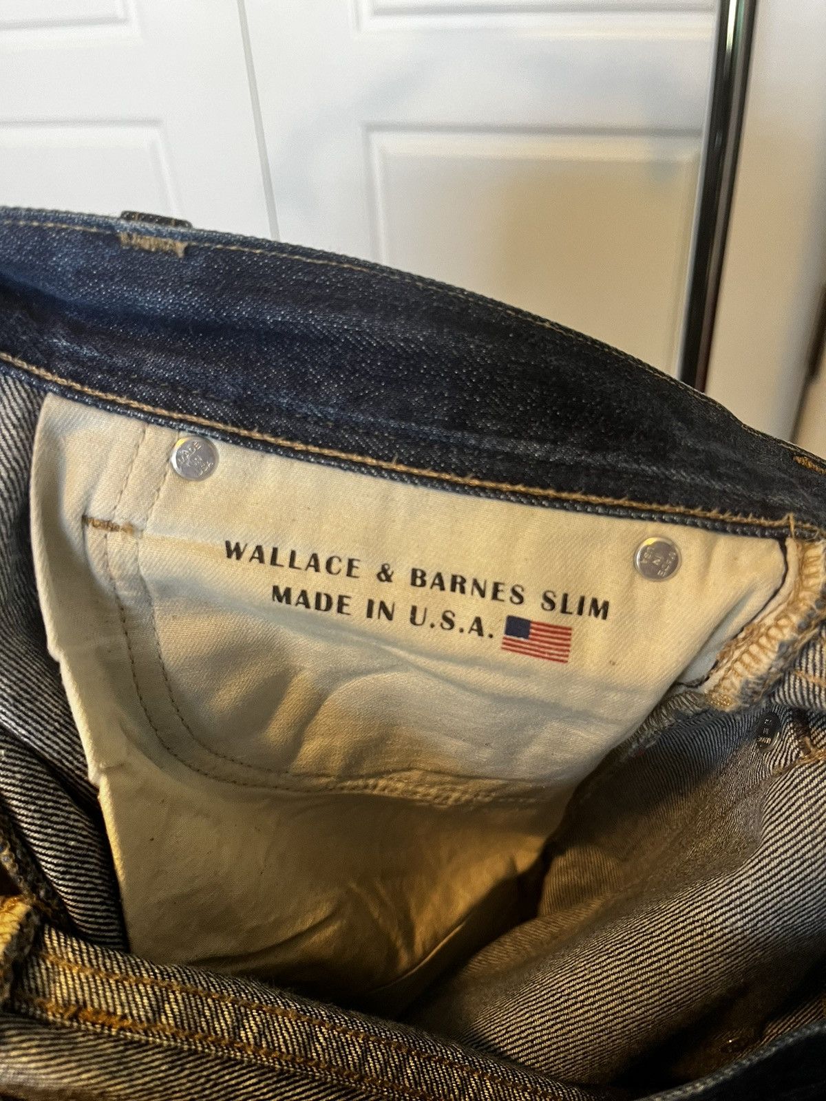 Wallace & Barnes Wallace & Barnes Slim Selvedge Denim 28x32 Size US 28 / EU 44 - 4 Thumbnail
