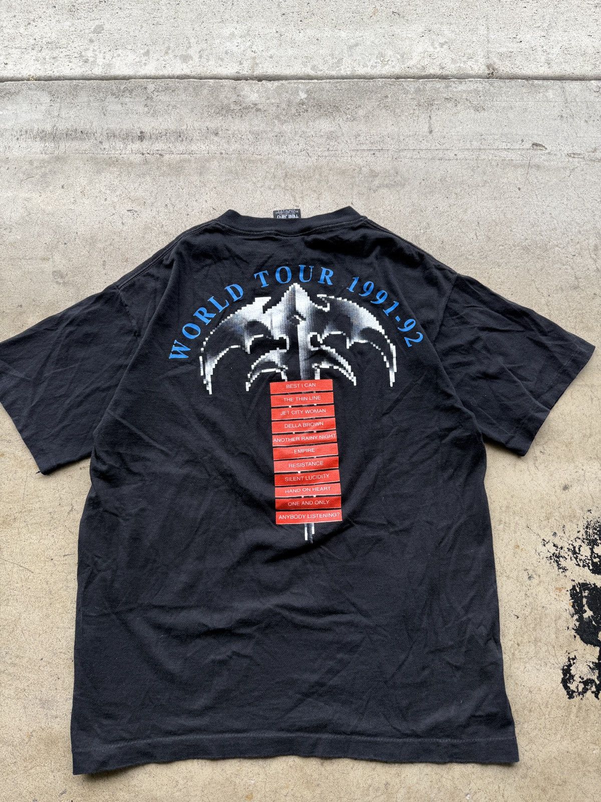 Band Tees × Giant × Vintage Vintage Queensryche tour tee 1991-92 Size US L / EU 52-54 / 3 - 5 Thumbnail