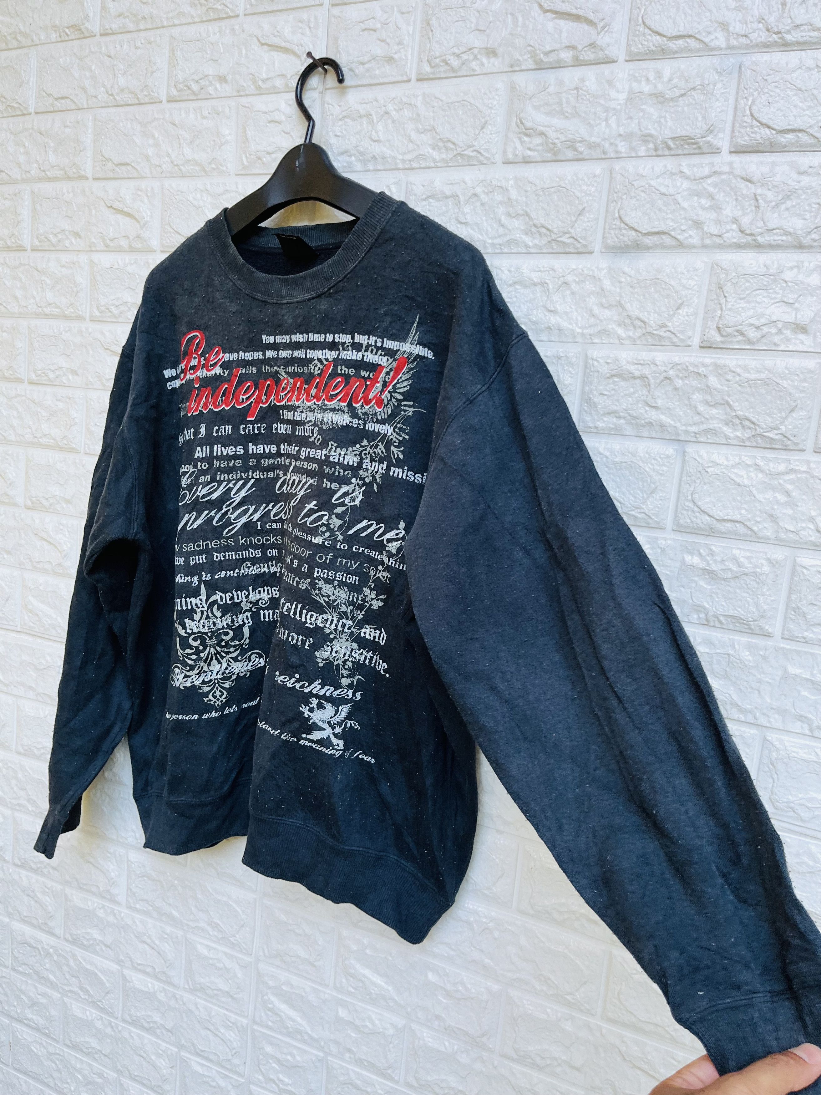 Japanese Brand Vintage Berg Leaf Be Independent Designed Fashion Style Size US L / EU 52-54 / 3 - 5 Thumbnail