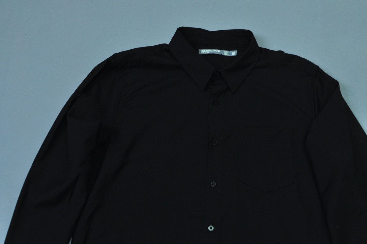 Icebreaker Ice Breaker Merino Wool Shirt Long Sleeve Lightweight Size US M / EU 48-50 / 2 - 2 Thumbnail