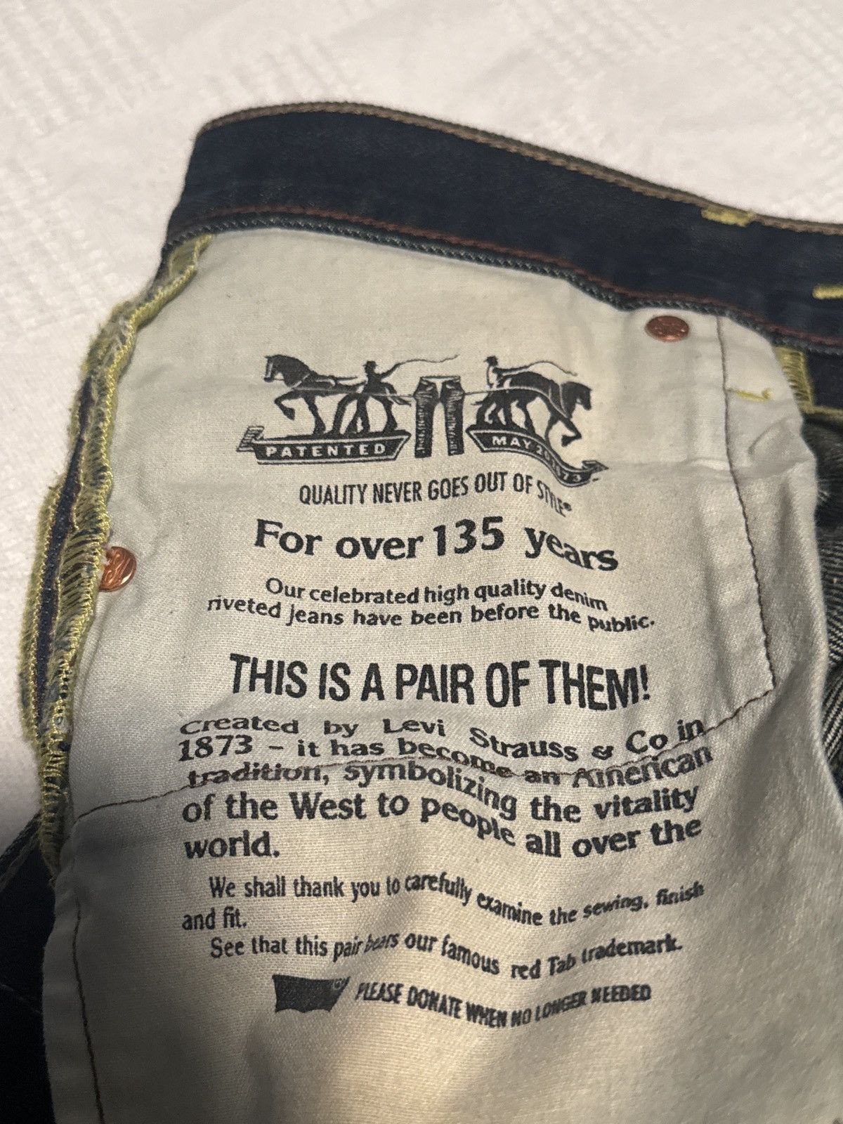 Levi's × Levi's Vintage Clothing × Vintage Premium Levi’s 511 - 2010s Size US 30 / EU 46 - 6 Thumbnail