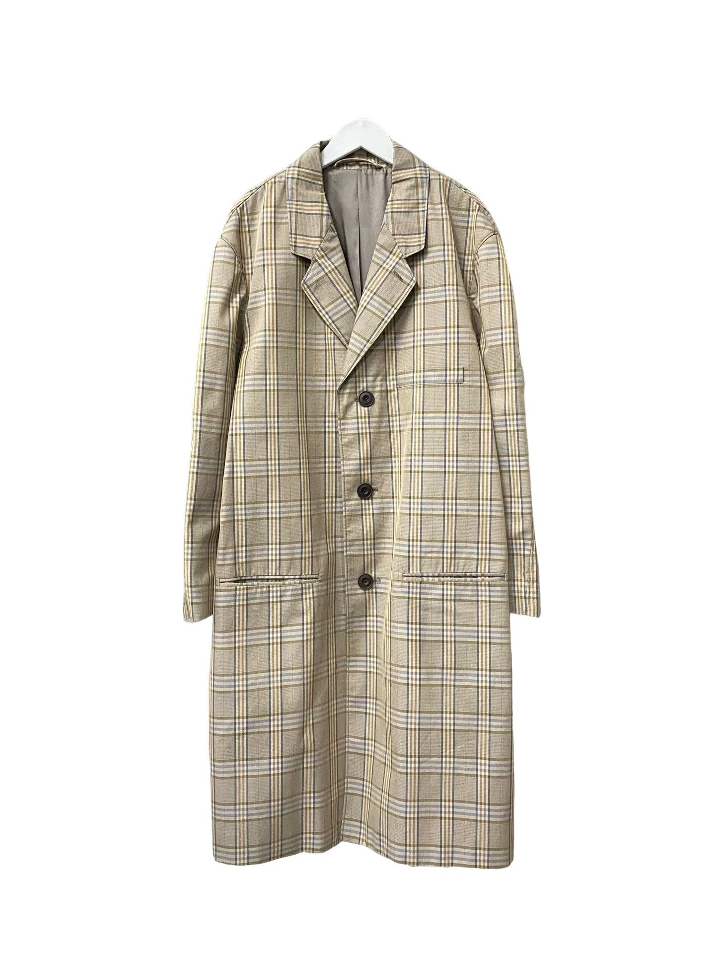 Lemaire Lemaire Plaid Coat Size S Size US S / EU 44-46 / 1 - 1 Thumbnail