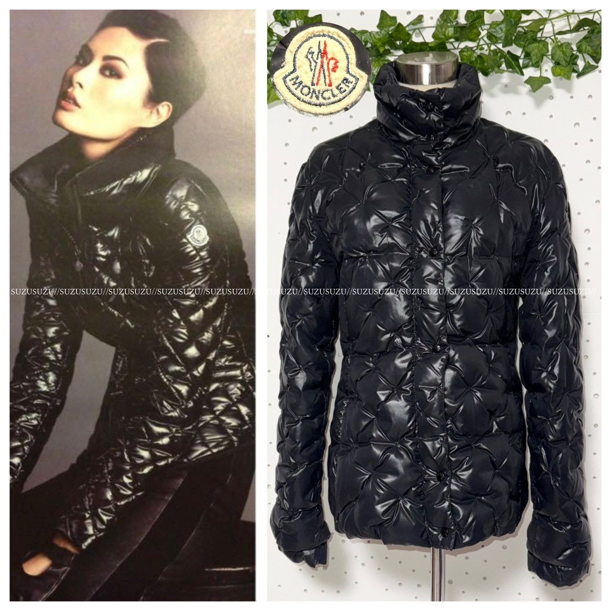 Moncler Genuine Moncler quilted design down jacket coat 2 black Size L / US 10 / IT 46 - 1 Thumbnail