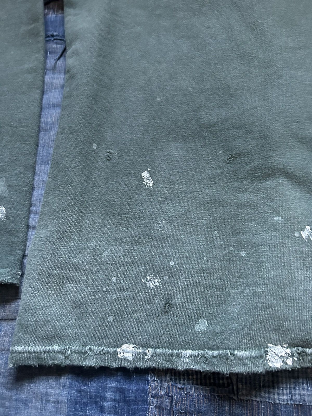 Kapital Kapital u neck damaged painted sweater Size US L / EU 52-54 / 3 - 12 Thumbnail