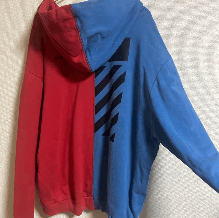 Midnight Studios Rare Off-White x Midnight Studios Split Hoodie Size US XXL / EU 58 / 5 - 9 Thumbnail