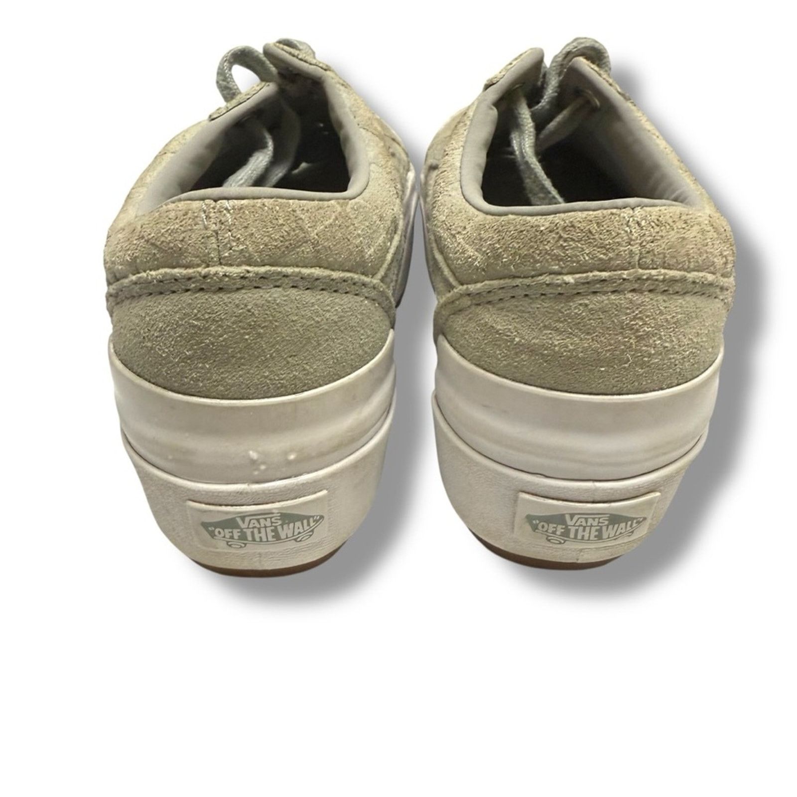 Vans Vans Old Skool Stacked Embossed Check Platform Sneakers Shoe Size US 7 / IT 37 - 6 Thumbnail