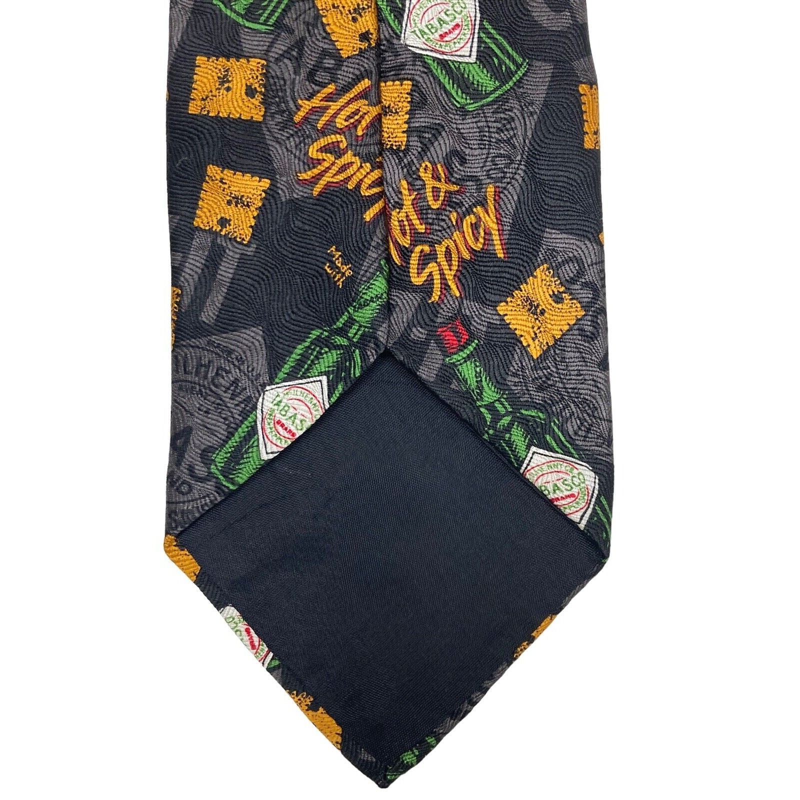 Tabasco Tabasco Sauce Green Pepper Sauce Cheez Its Crackers Necktie Size ONE SIZE - 5 Thumbnail