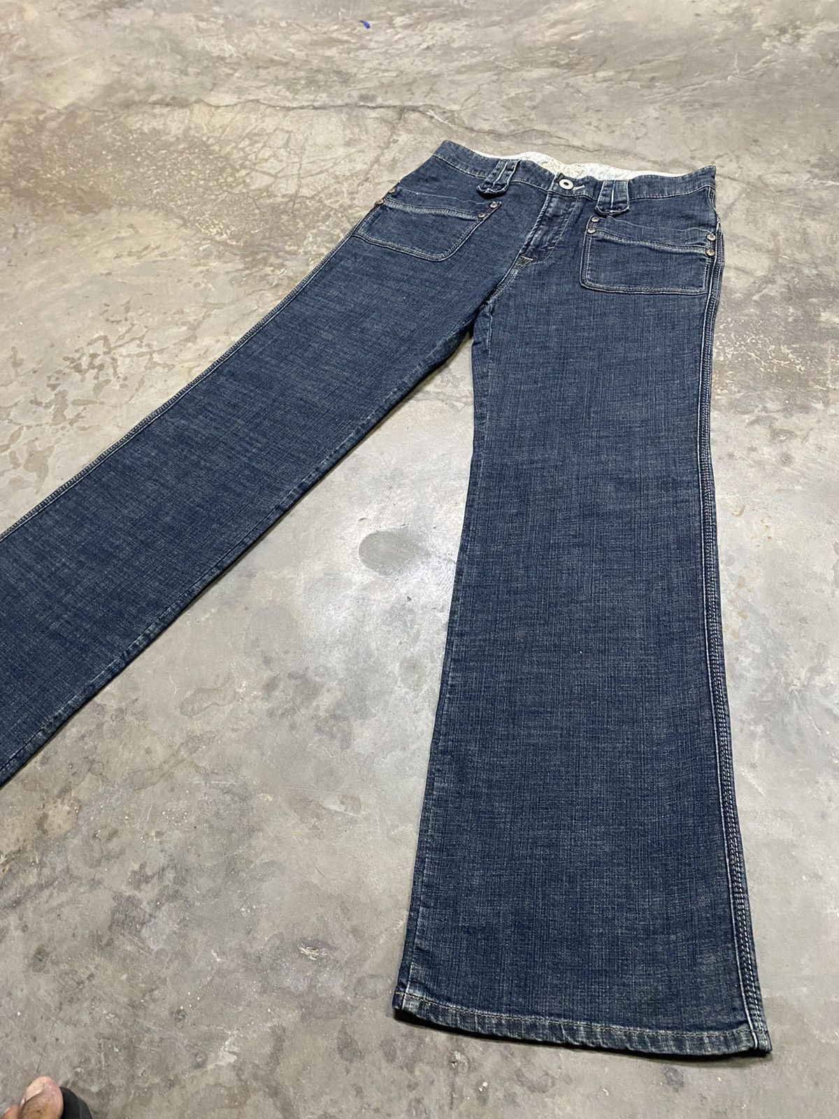 Japanese Brand Flare Jeans Japanese Sasson Super Baggy Flared Size US 32 / EU 48 - 2 Thumbnail