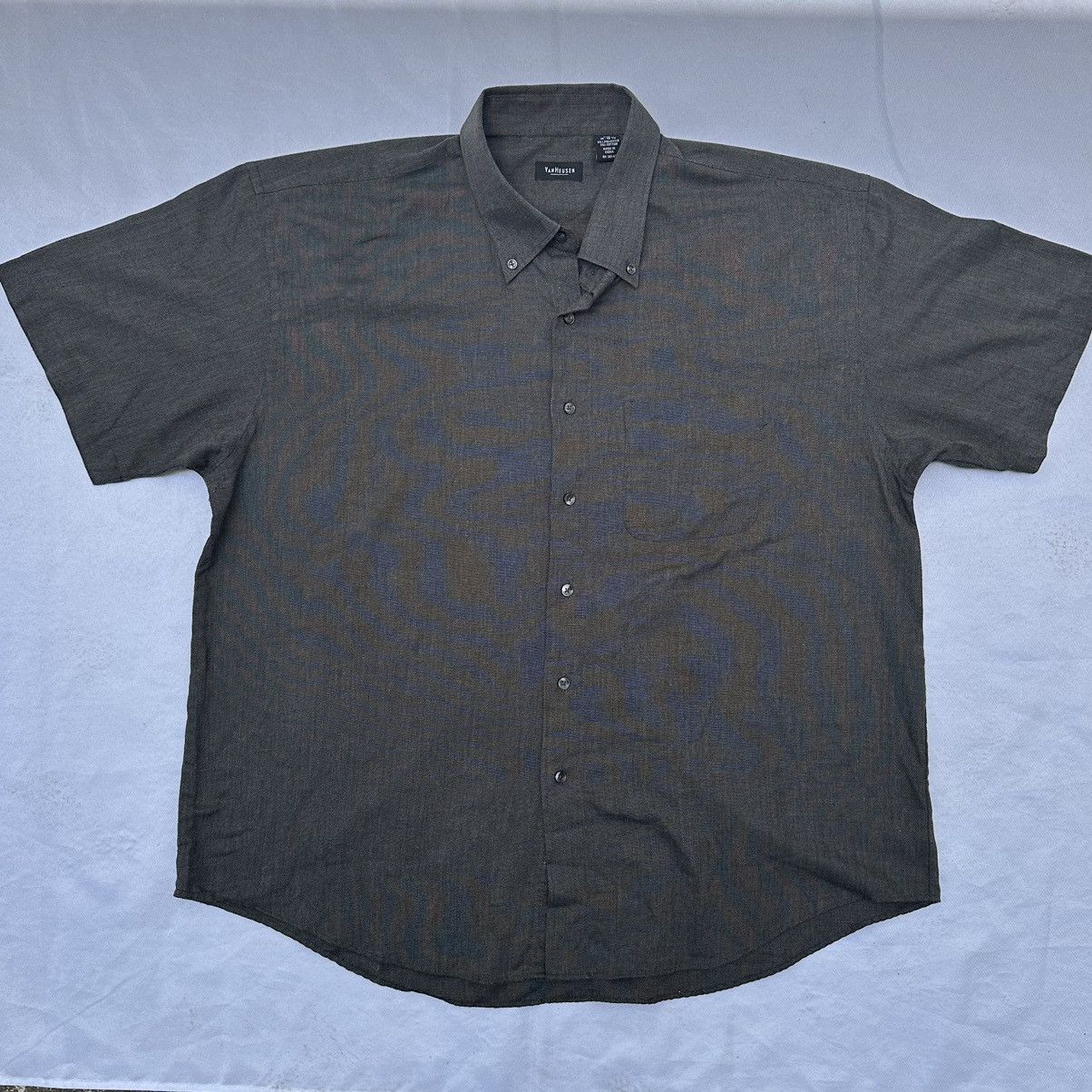 Van Heusen Van Heusen Button Up pocket shirt short sleeve business Size US XXL / EU 58 / 5 - 4 Thumbnail