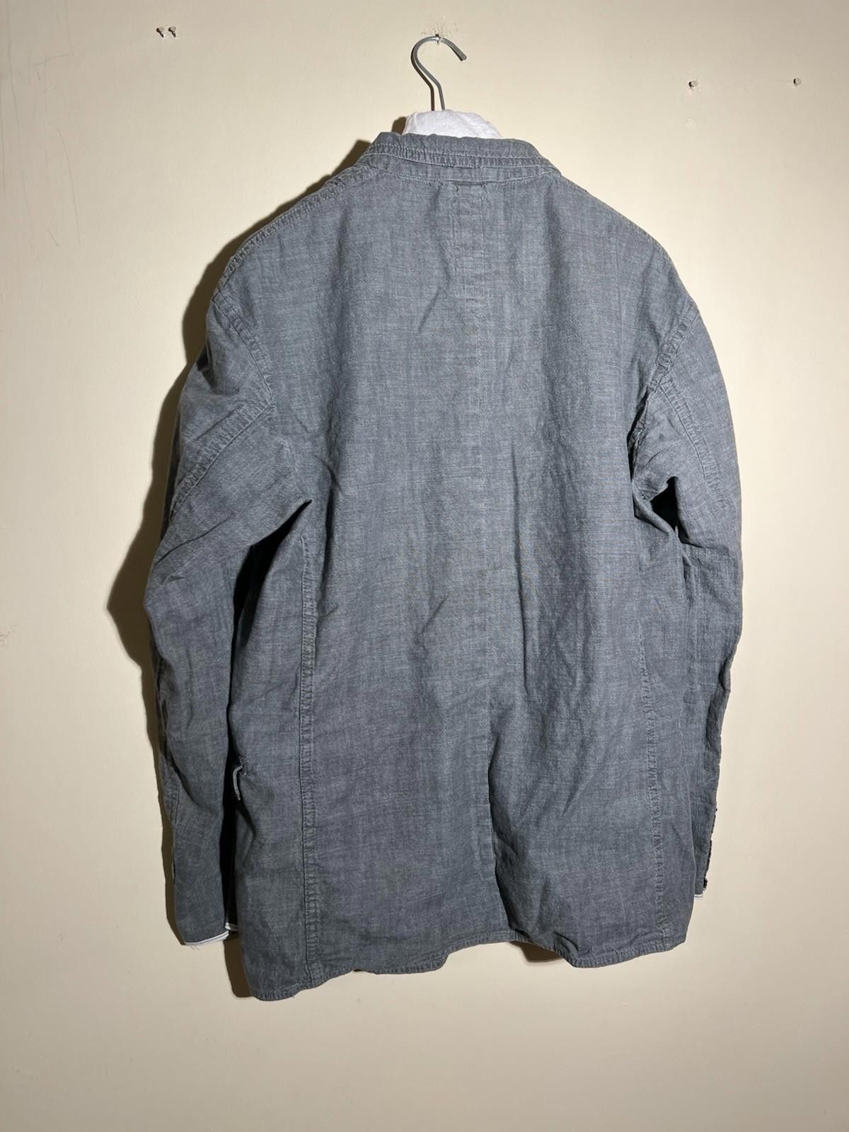 Wtaps Pre-Owned Wtaps Military Denim Blazer Jacket Navy M Size US M / EU 48-50 / 2 - 5 Thumbnail