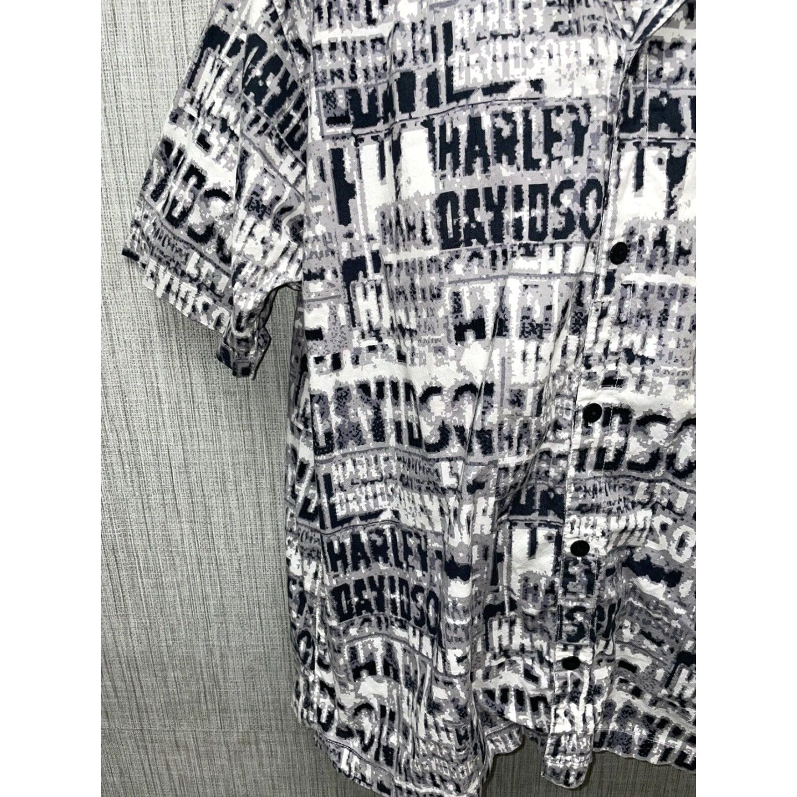 Harley Davidson Harley-Davidson Multicolored Button Down Shirt Mens Large Size US L / EU 52-54 / 3 - 4 Thumbnail