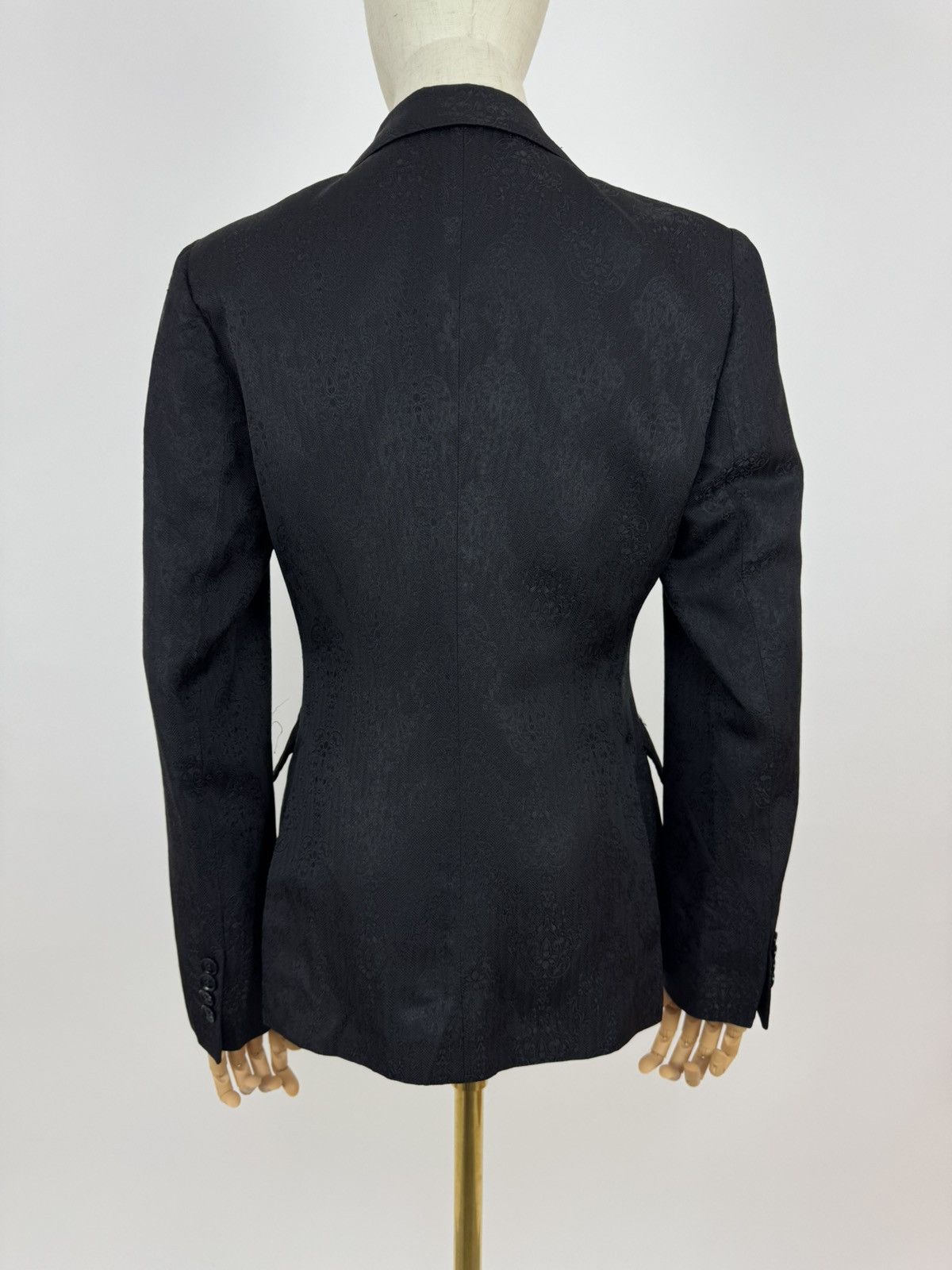 Designer × Tagliatore TAGLIATORE Womens Blazer Night Cocktail Smoking Jacket Size XS / US 0-2 / IT 36-38 - 10 Thumbnail